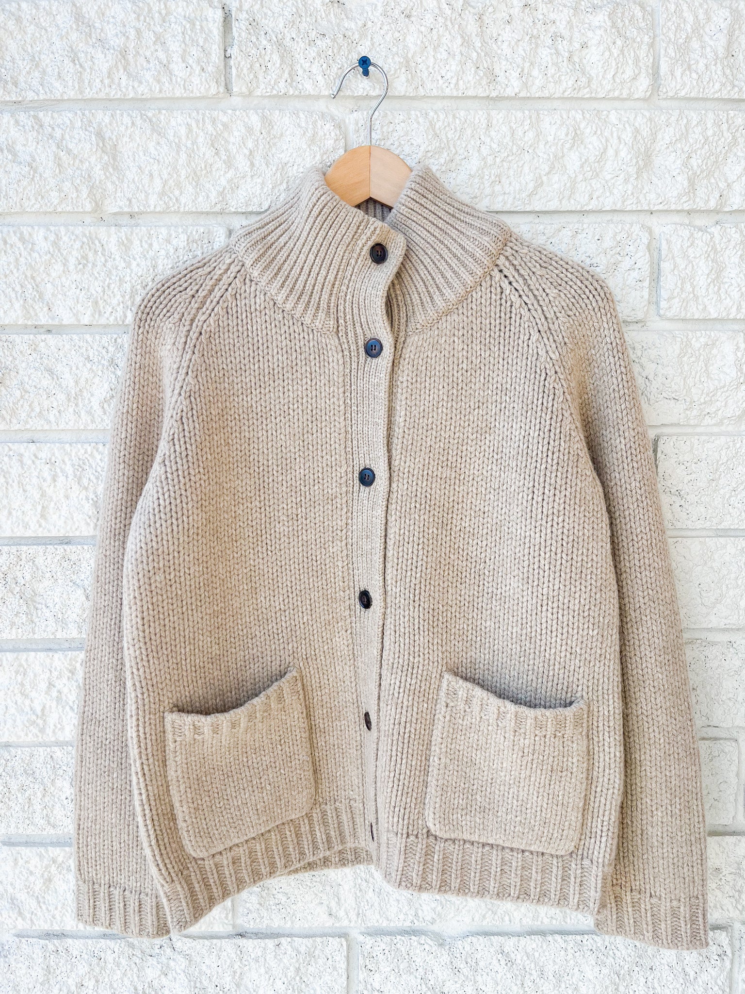 Kamila Soft Chunky Wool Cardigan