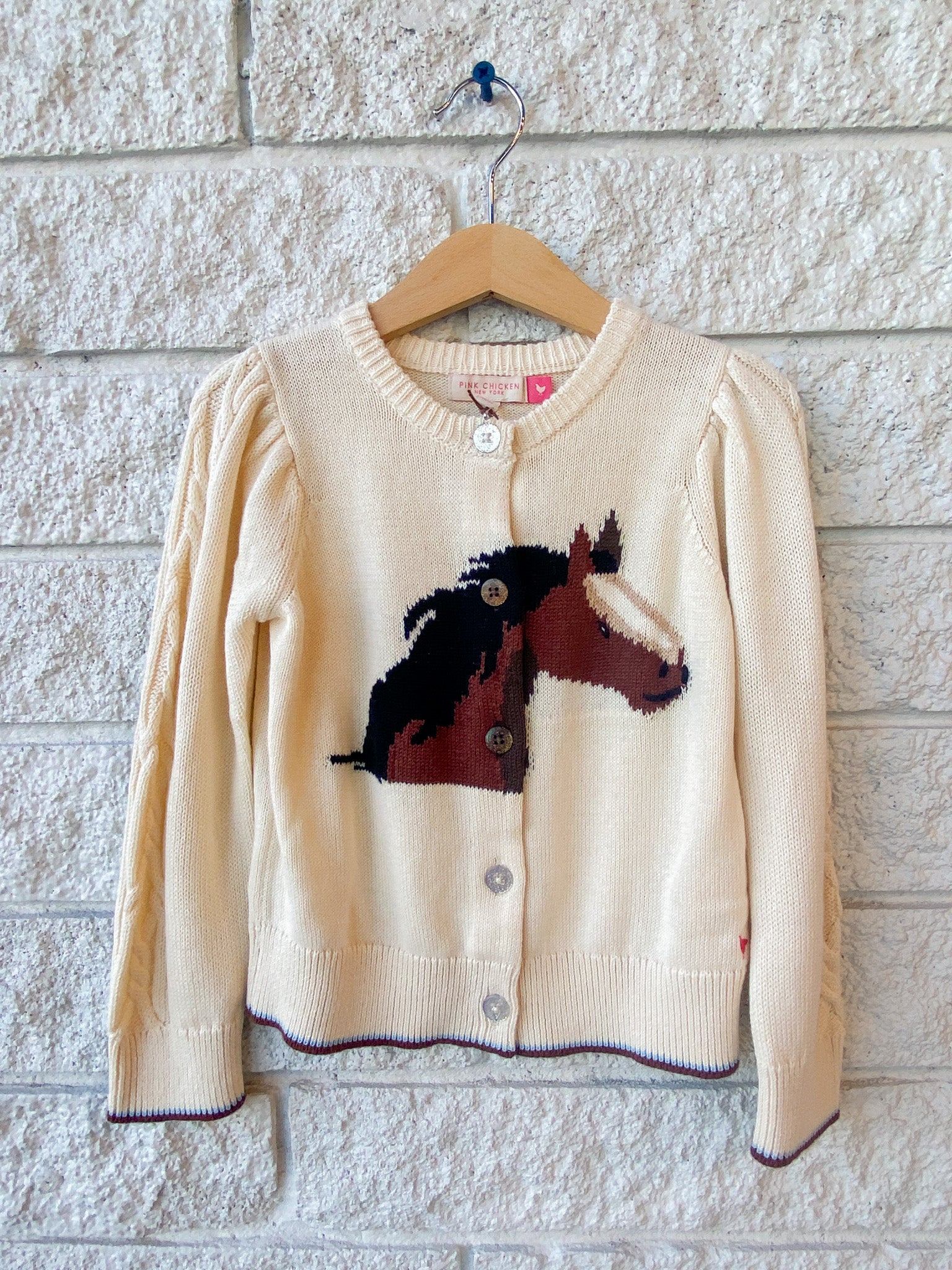 Girls Cable Constance Sweater