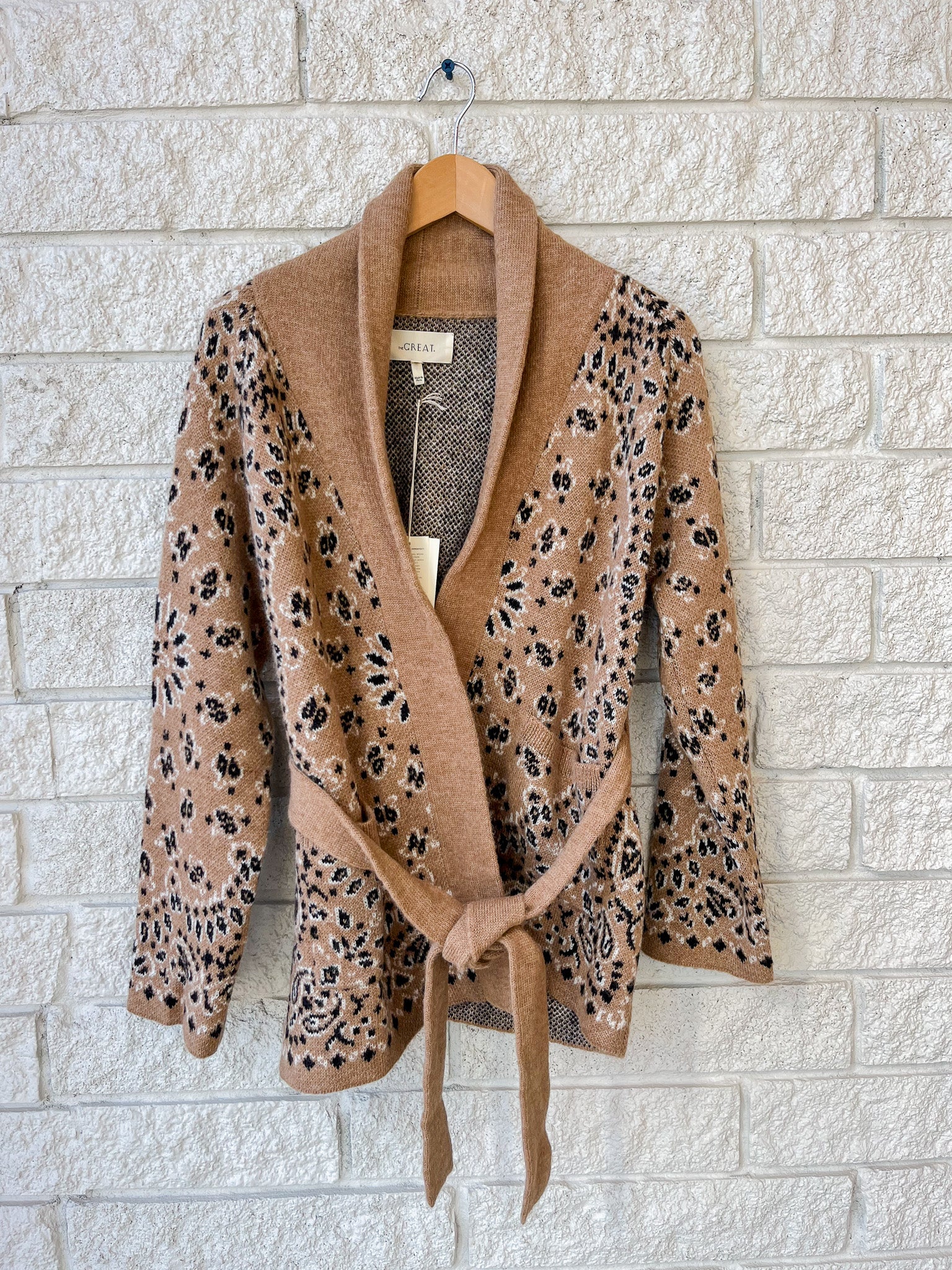 The Bandana Riding Cardigan