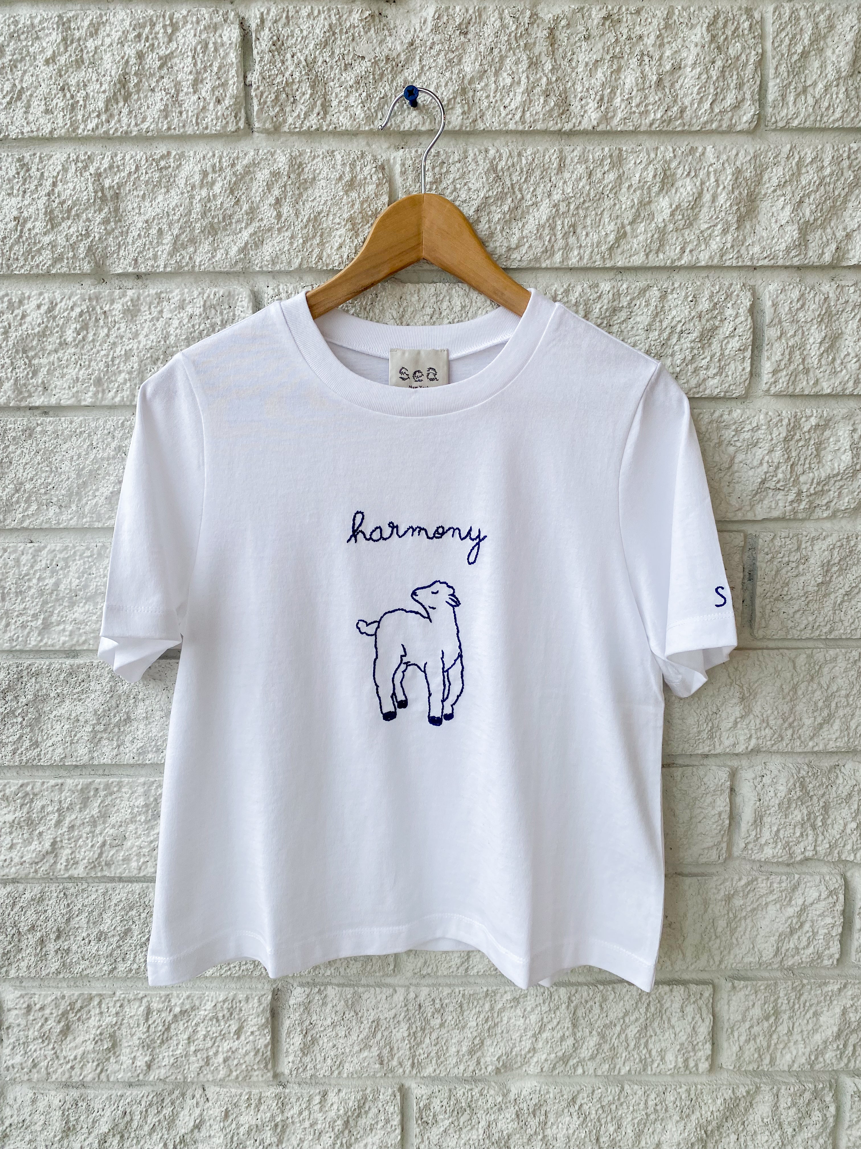 Demi French Workwear Knit T-Shirt