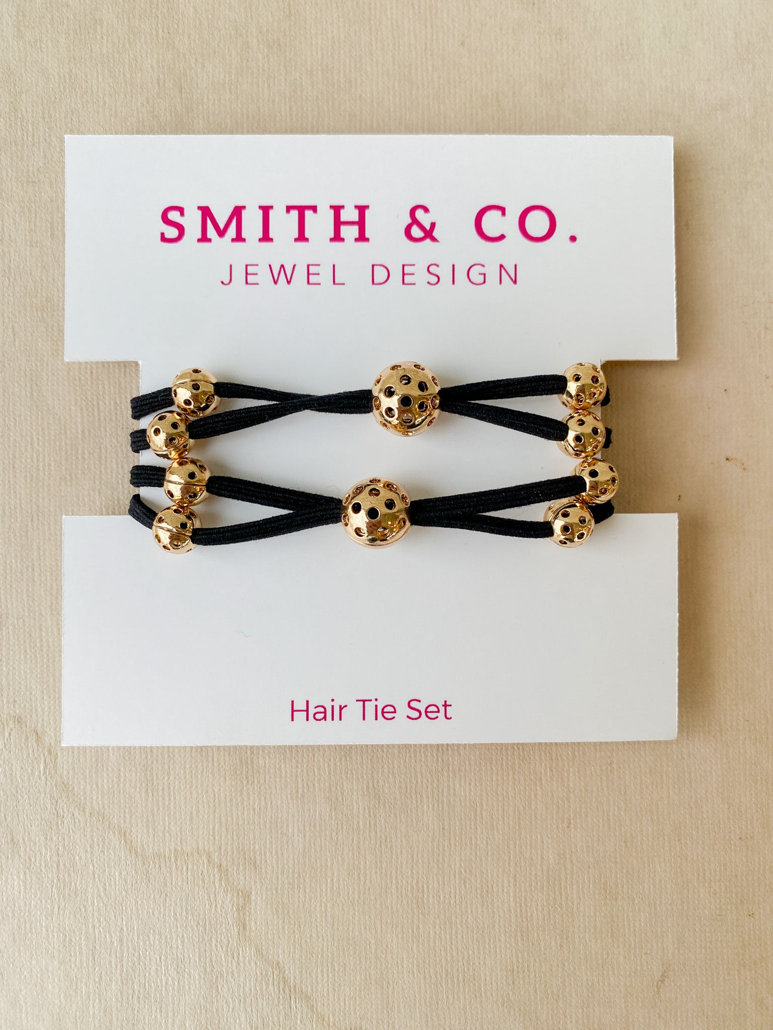 Baller Band Hair Tie Set- Black