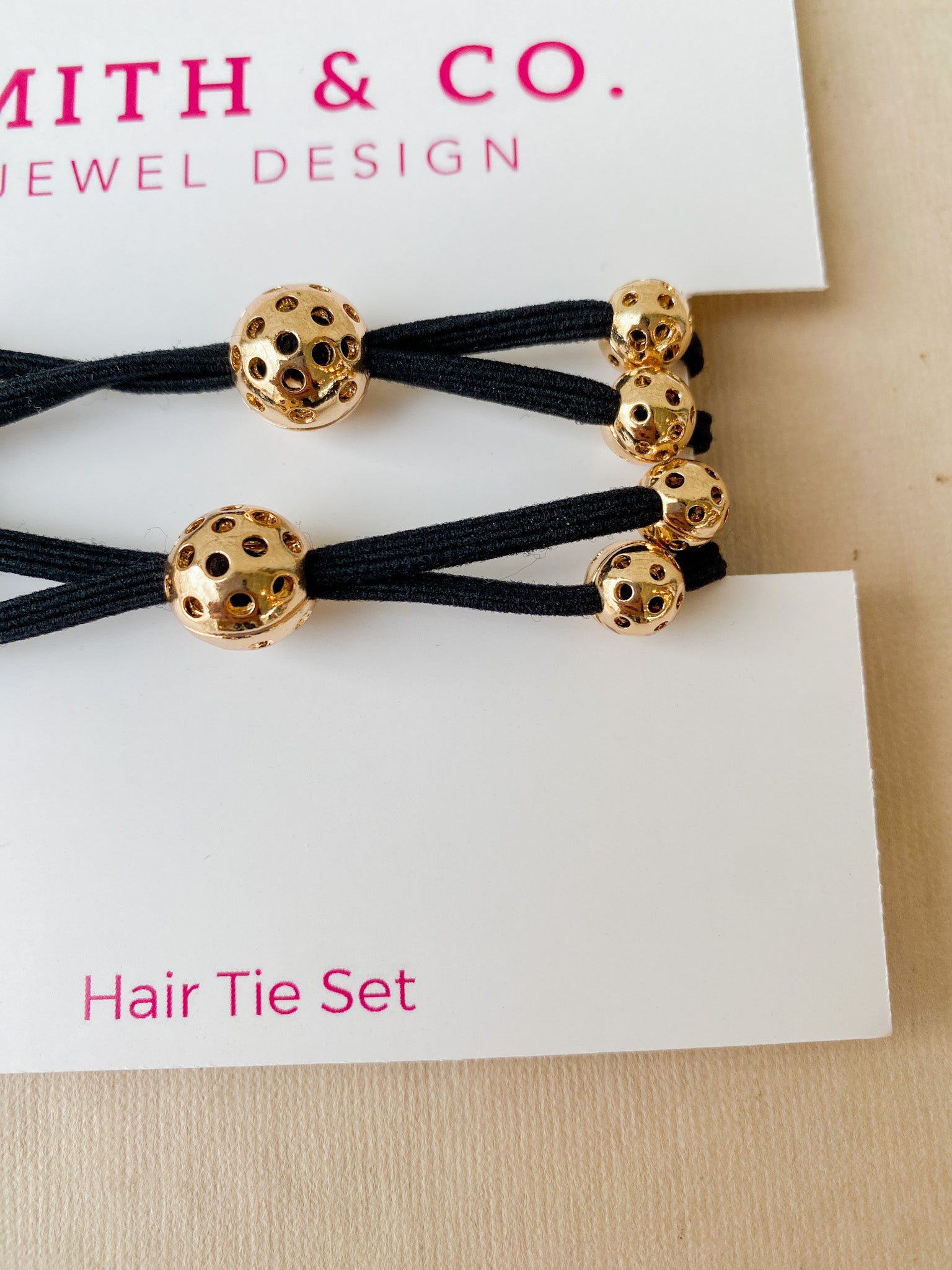 Baller Band Hair Tie Set- Black