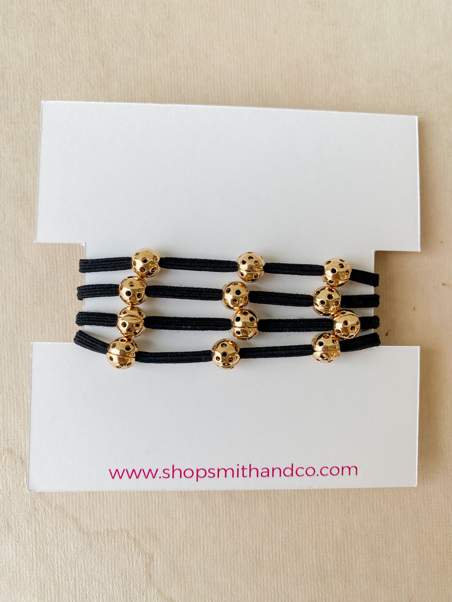 Baller Band Hair Tie Set- Black