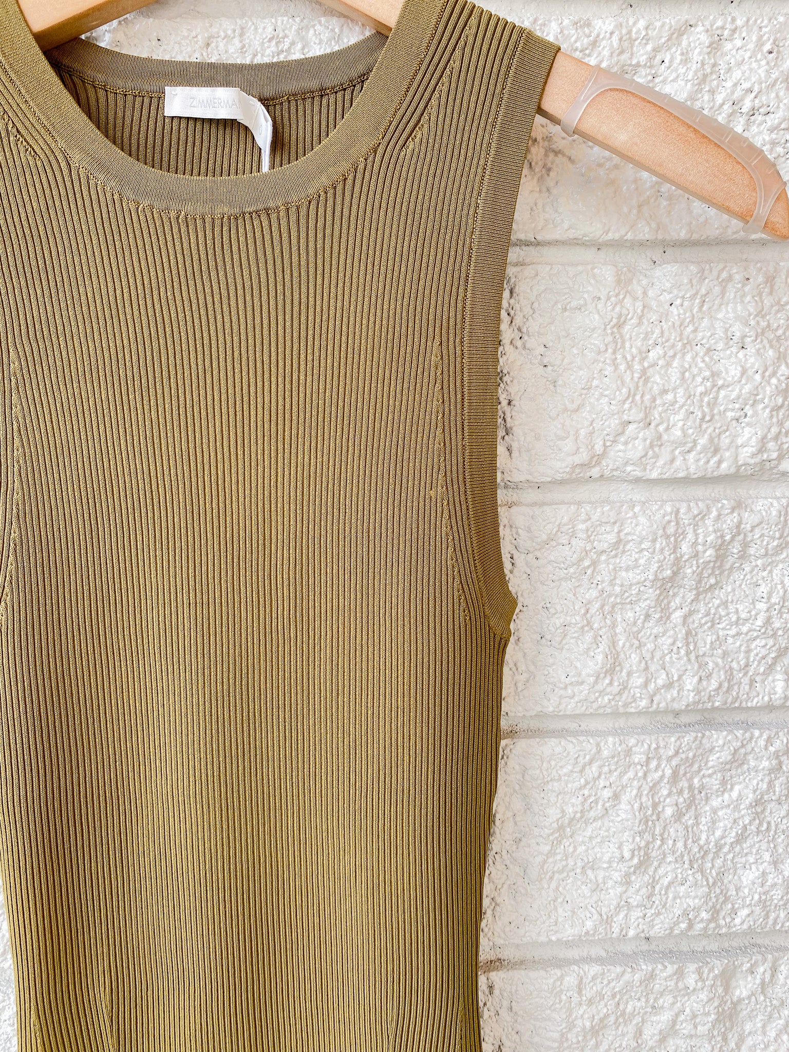 Ottie Knit Racer Tank