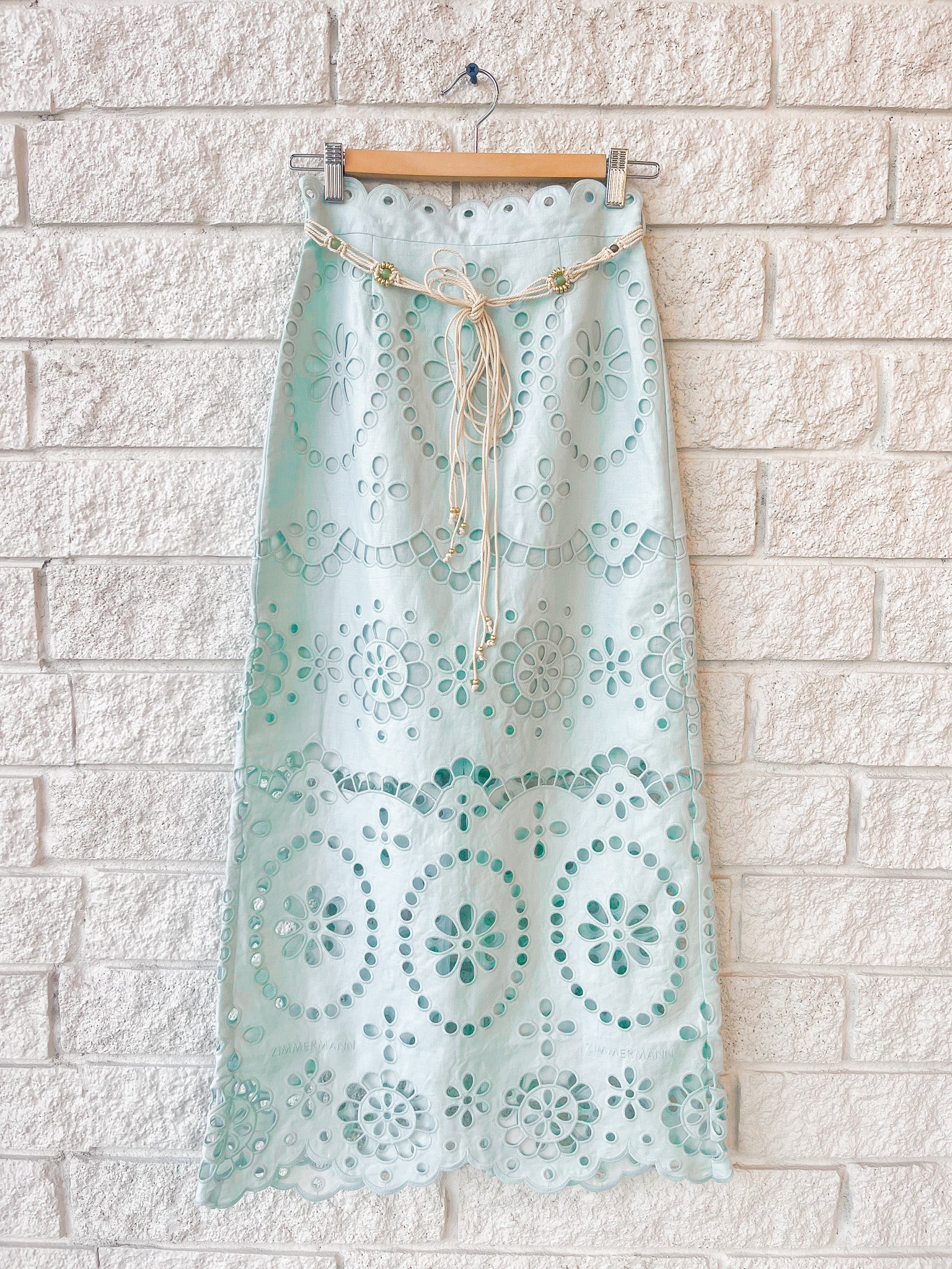 Awaken Embroidered Skirt