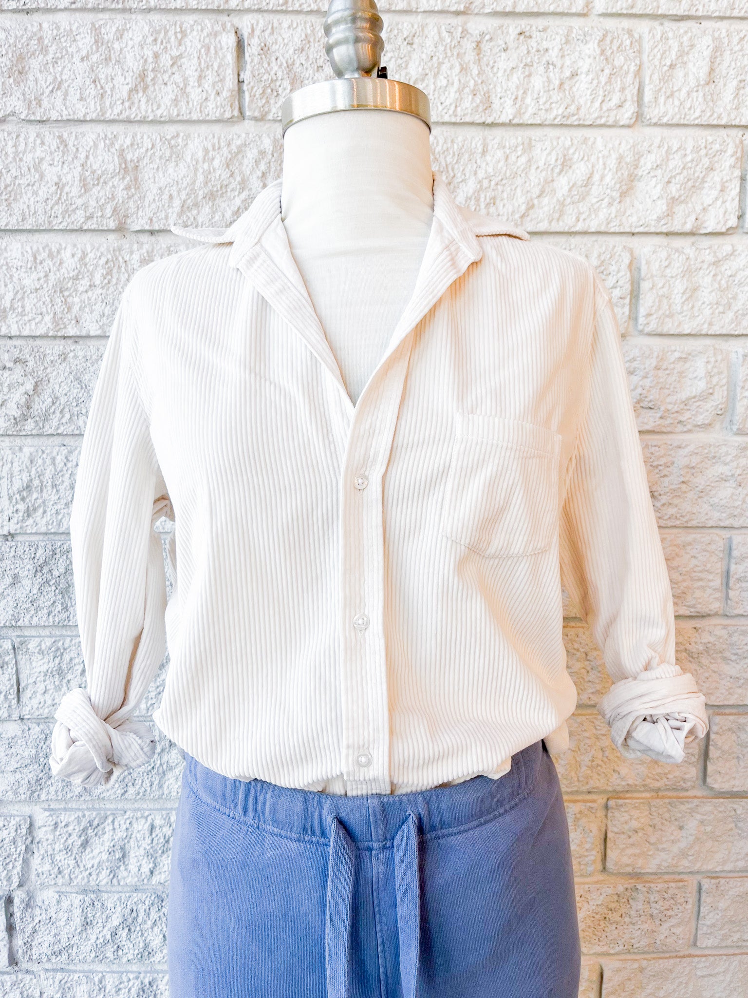 Eileen Relaxed Button-Up Shirt