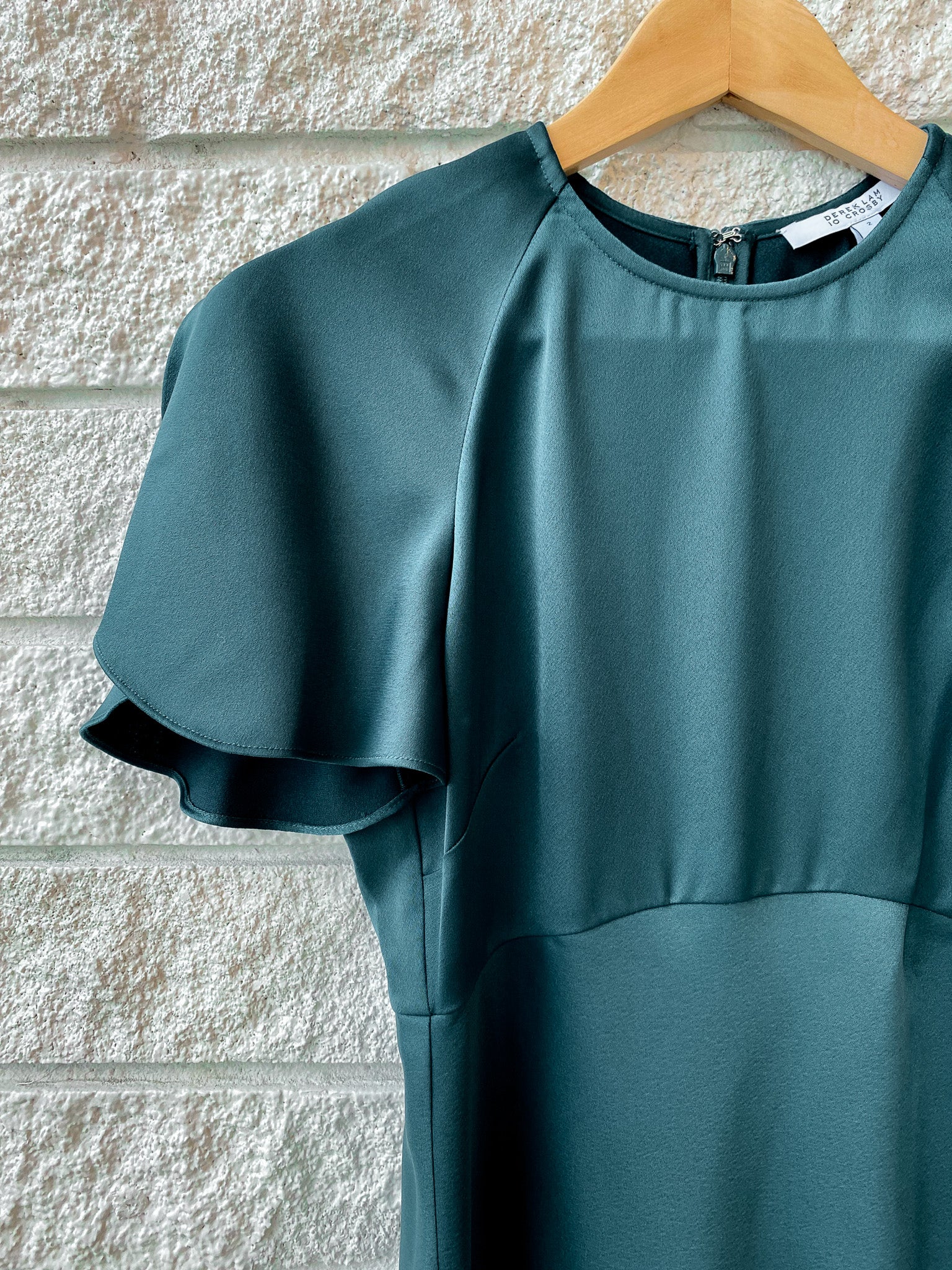Lyra Petal Sleeve Midi Dress
