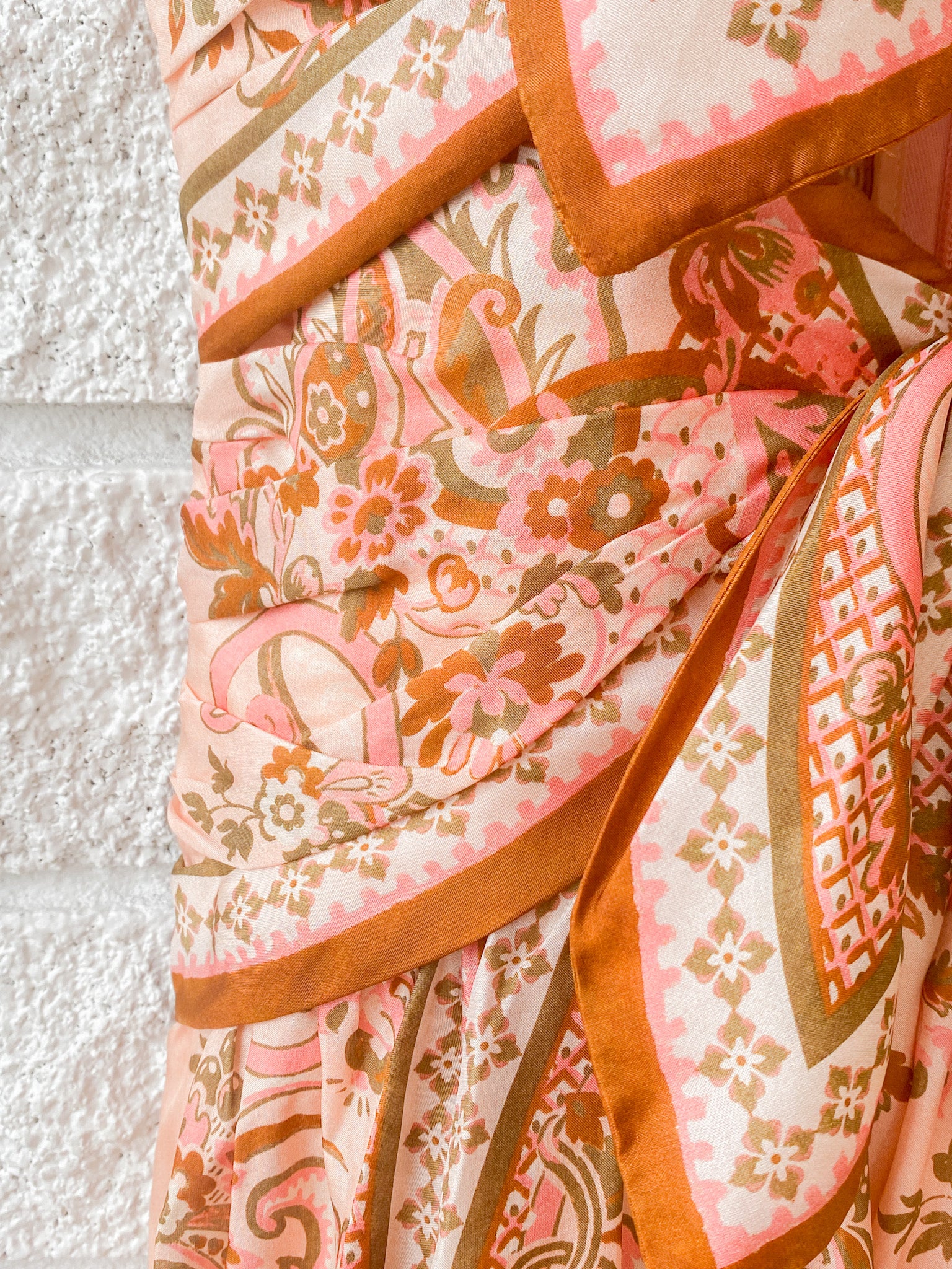 Aster Scarf Midi Dress