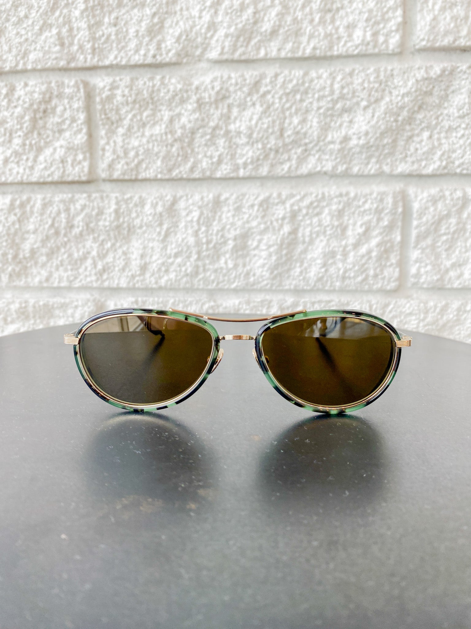 Dallas | 12k Titanium + Hemlock Tortoise
