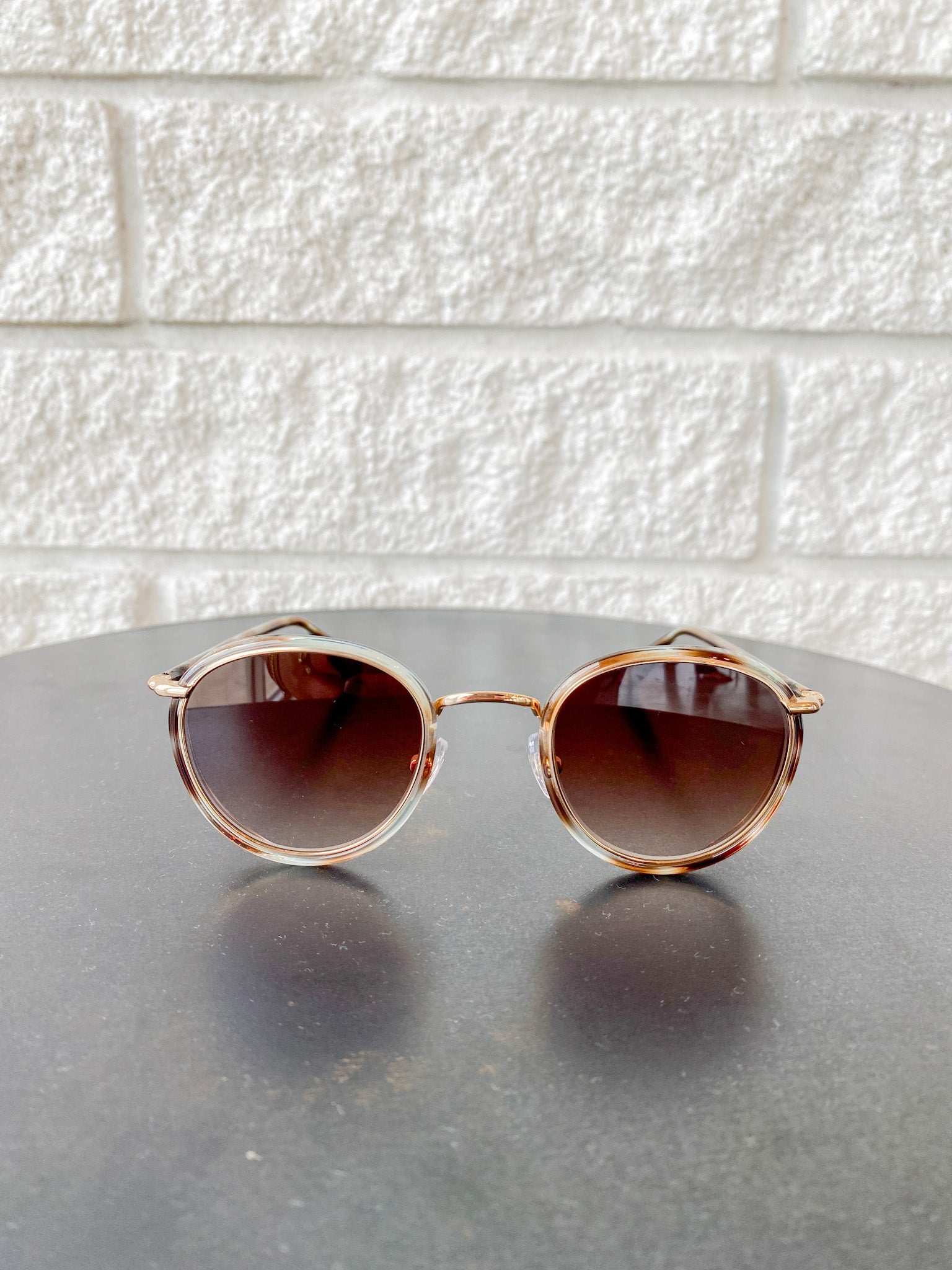 Tate | Aquamarine Tortoise 18k