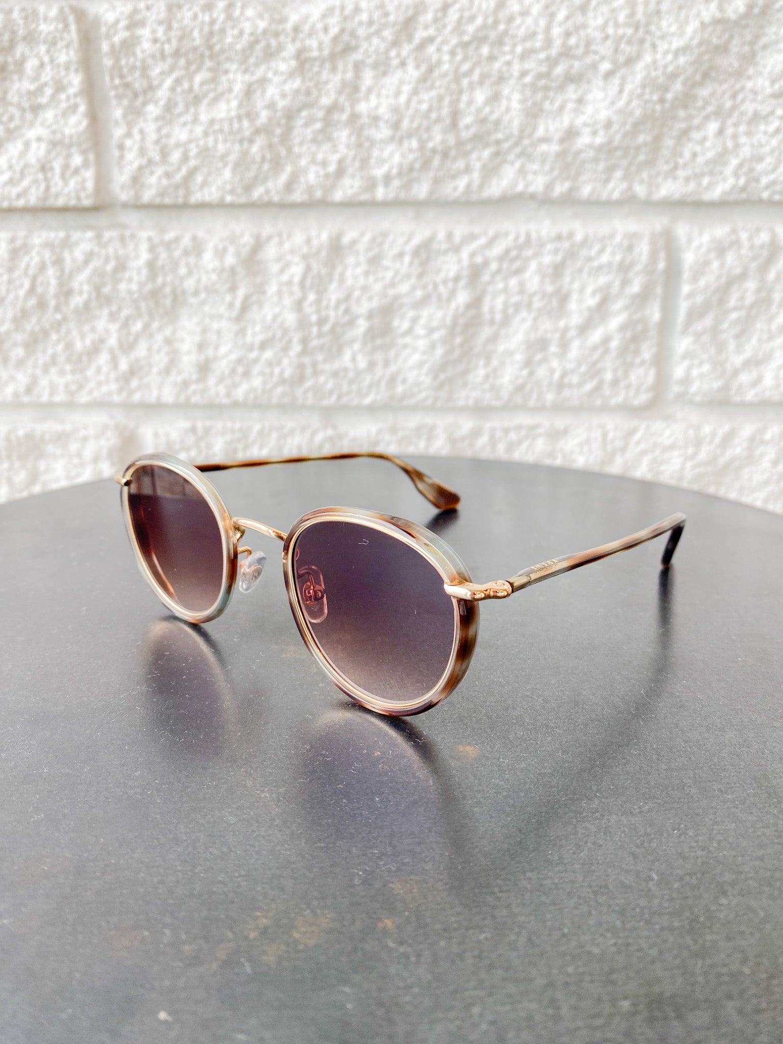 Tate | Aquamarine Tortoise 18k