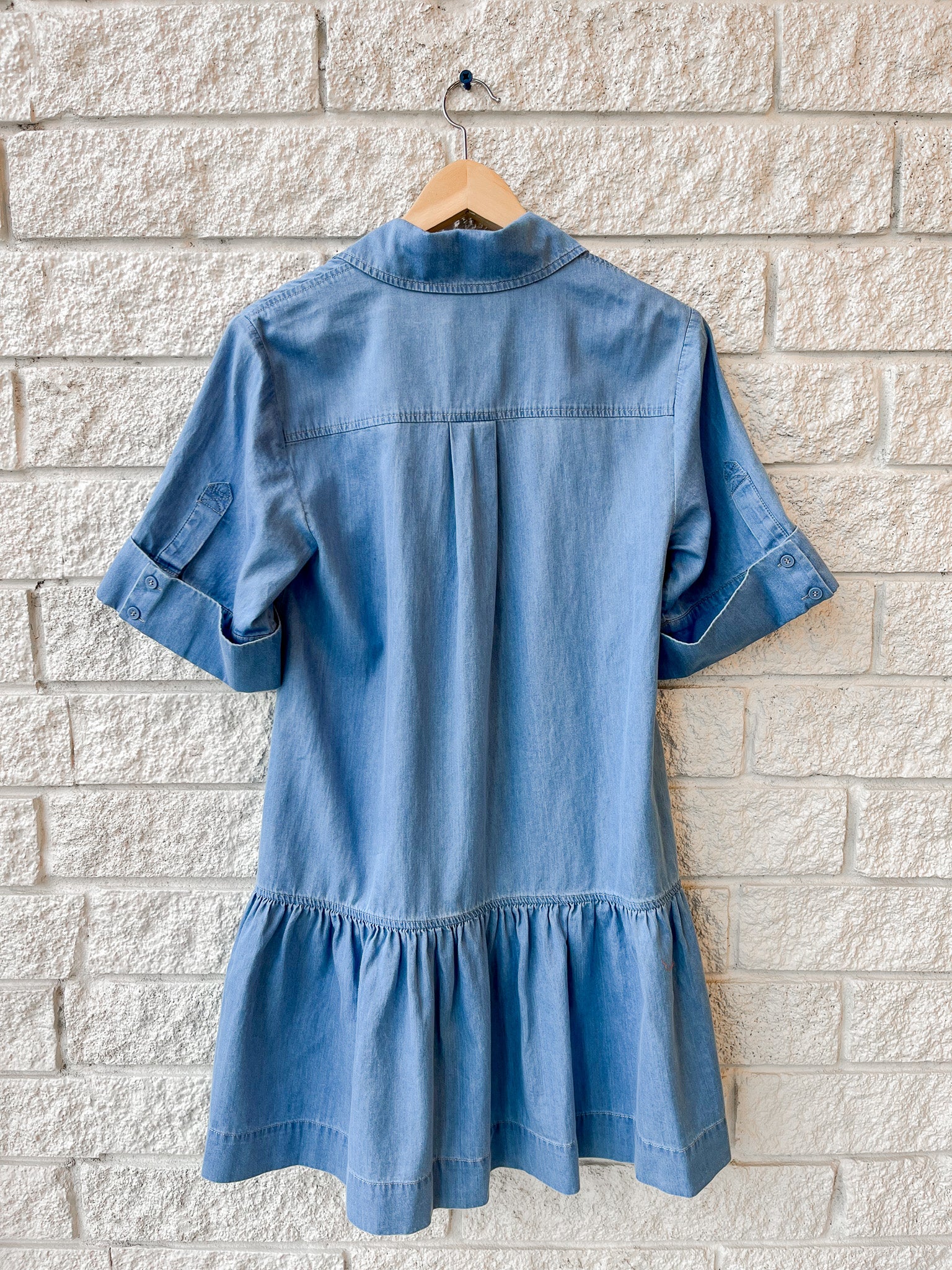 Cris Short Sleeve Shirt Dress