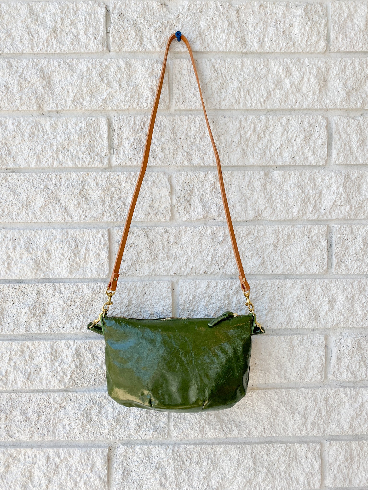 Petit Moyen Messenger - Crinkle Patent