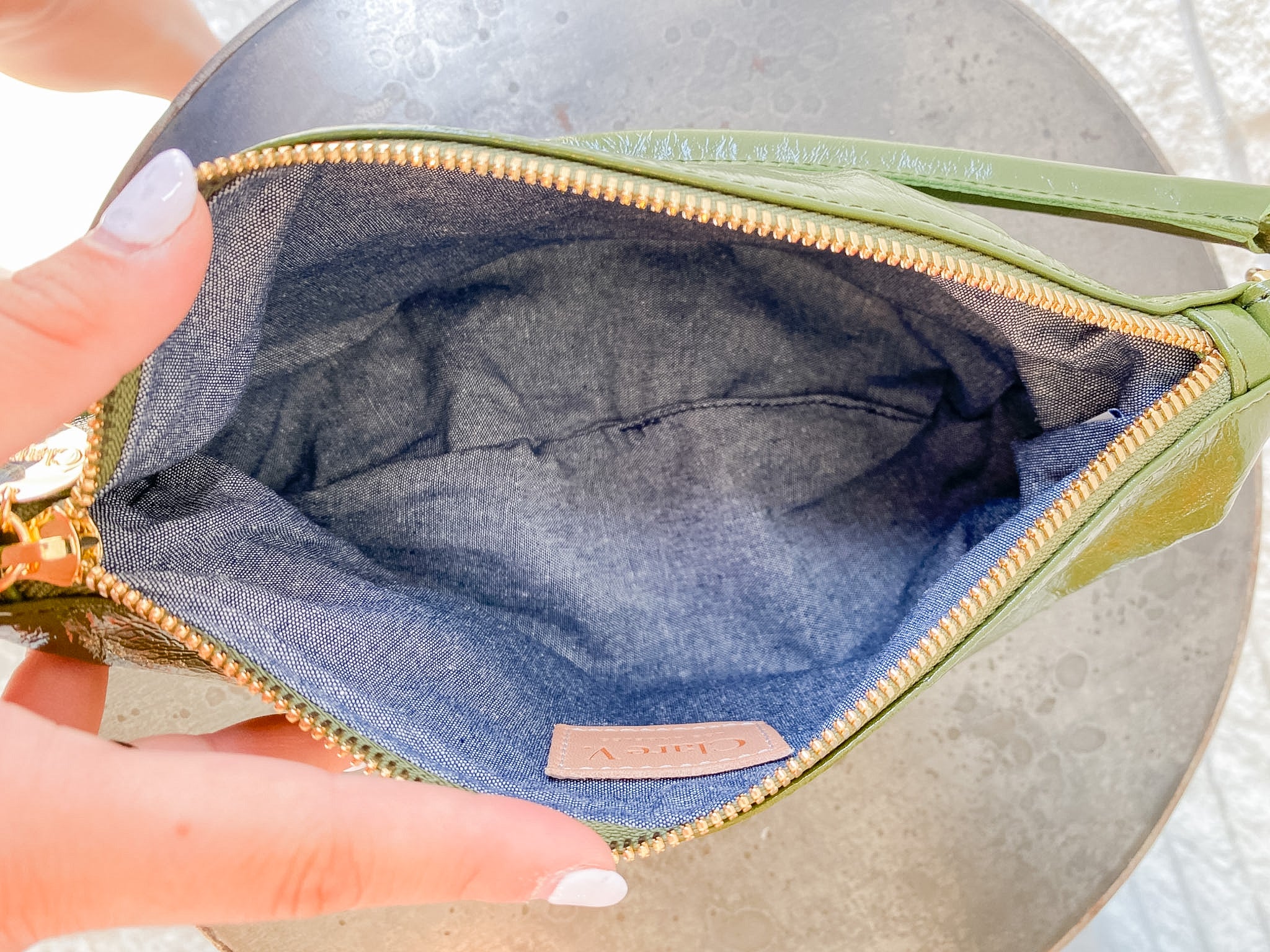 Petit Moyen Messenger - Crinkle Patent