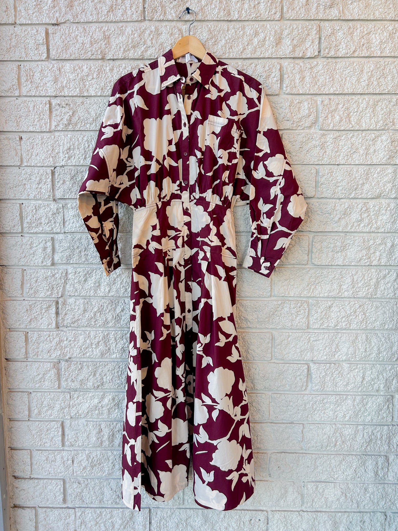 Pietra Maxi Shirtdress