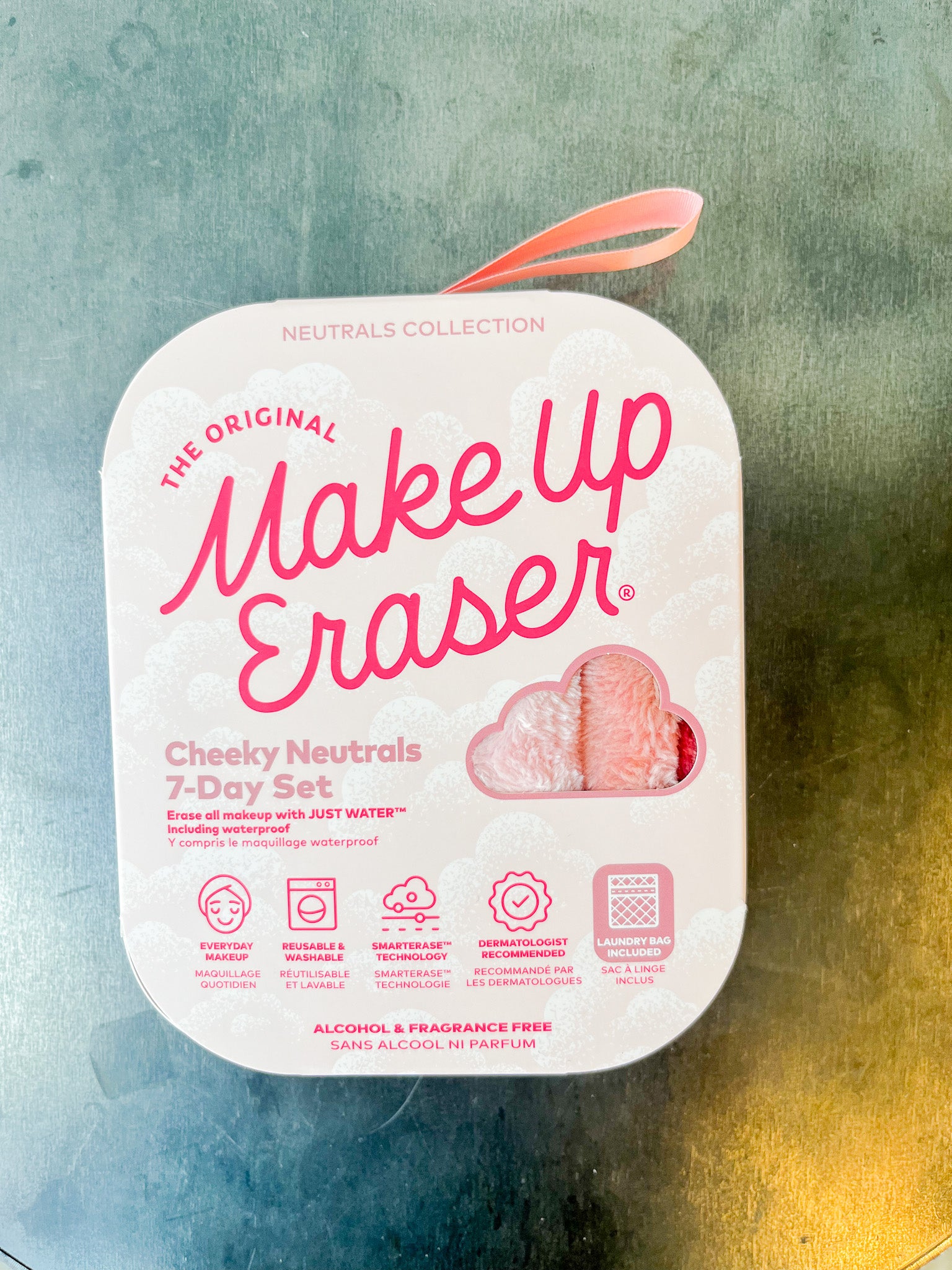 Sweet Cheeks MakeUp Eraser 7-Day Set | Blush/Pink Neutrals