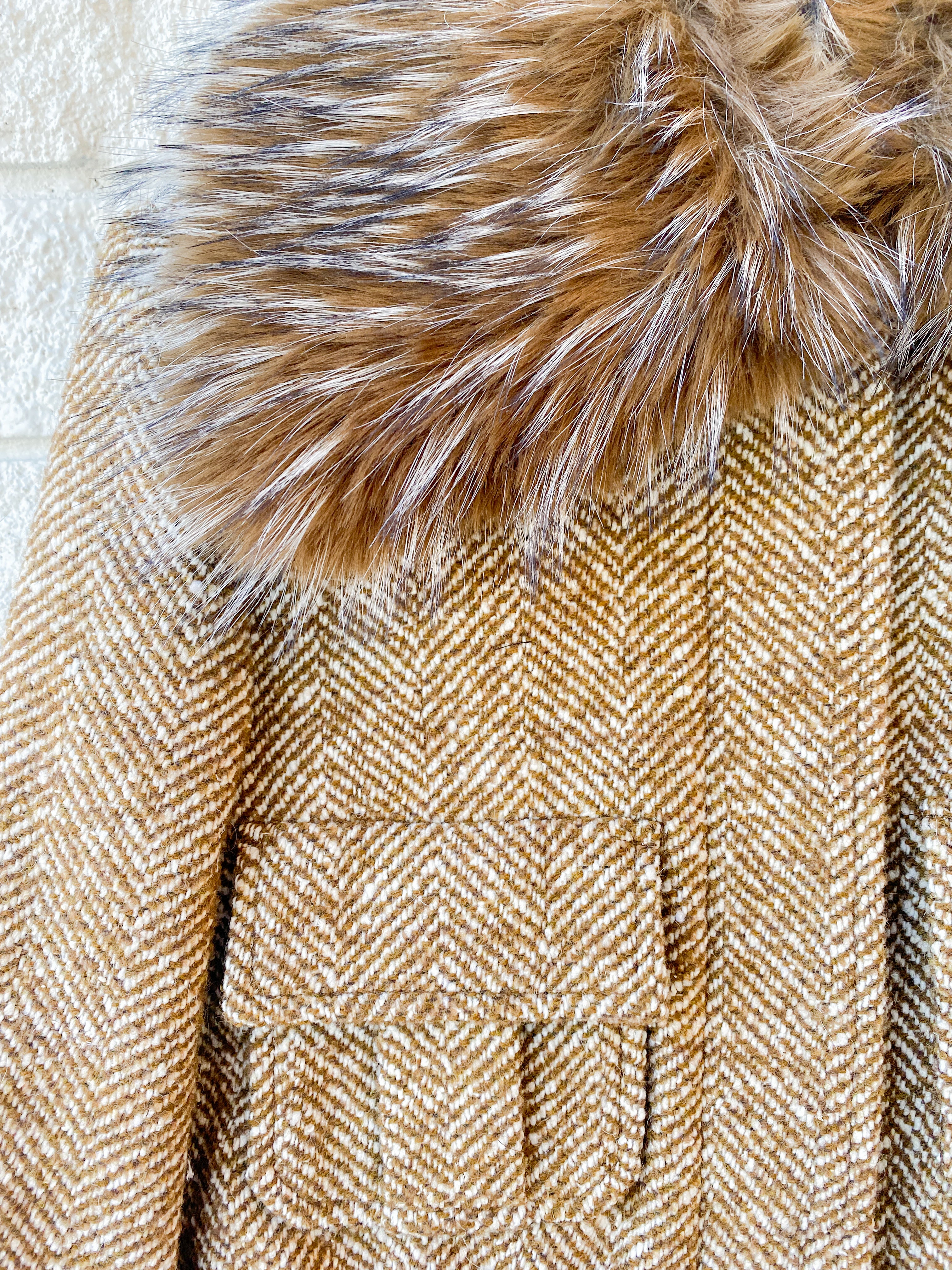 Valiant Faux Fur Collar Jacket