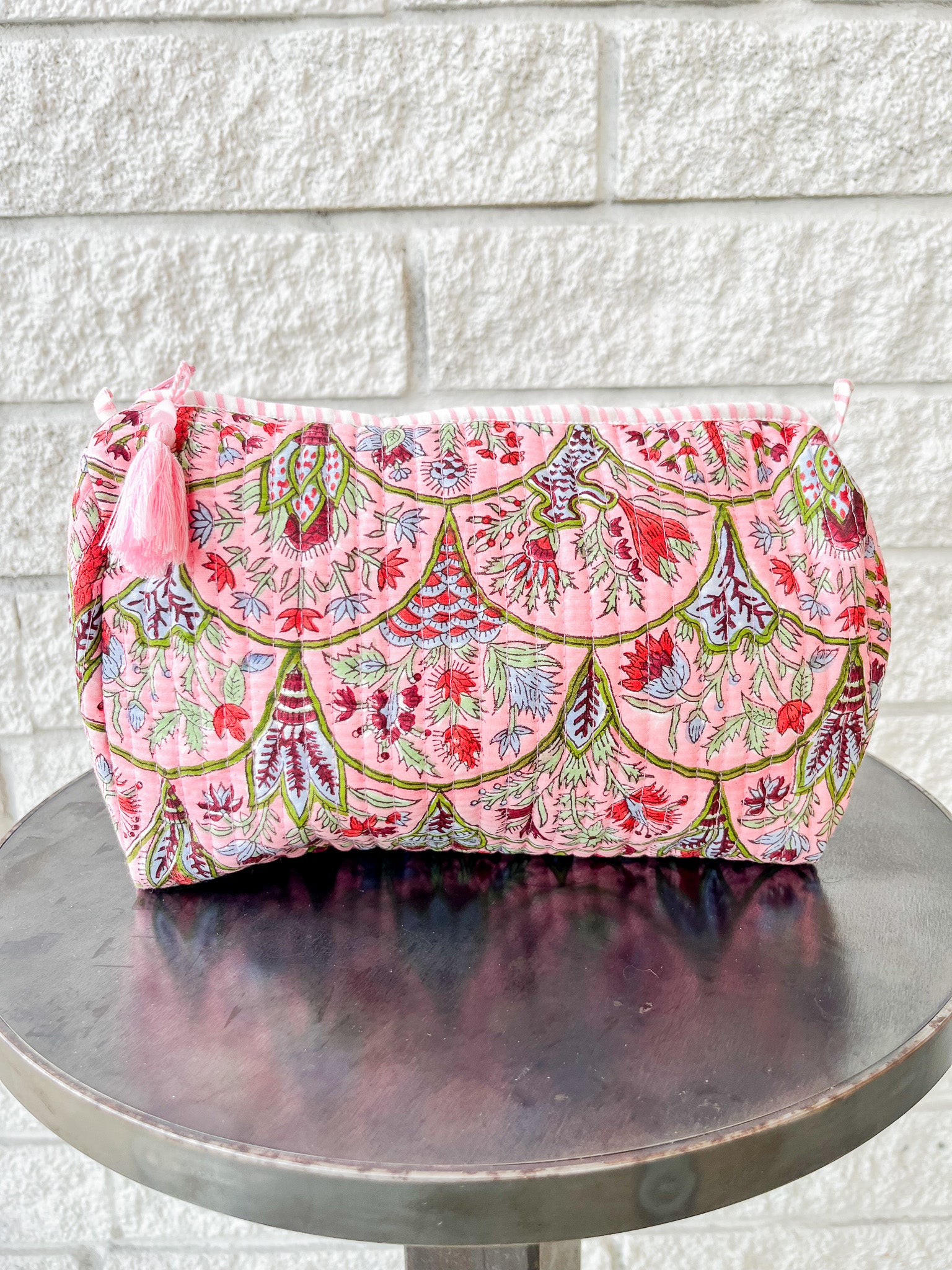 Pink Arch Toiletry Bag: Large