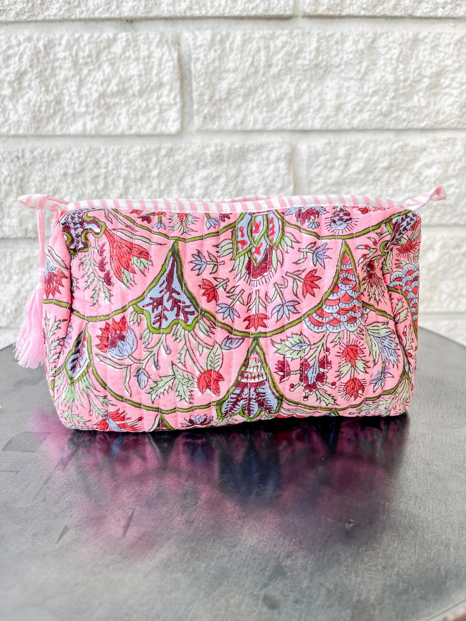Pink Arch Toiletry Bag: Small