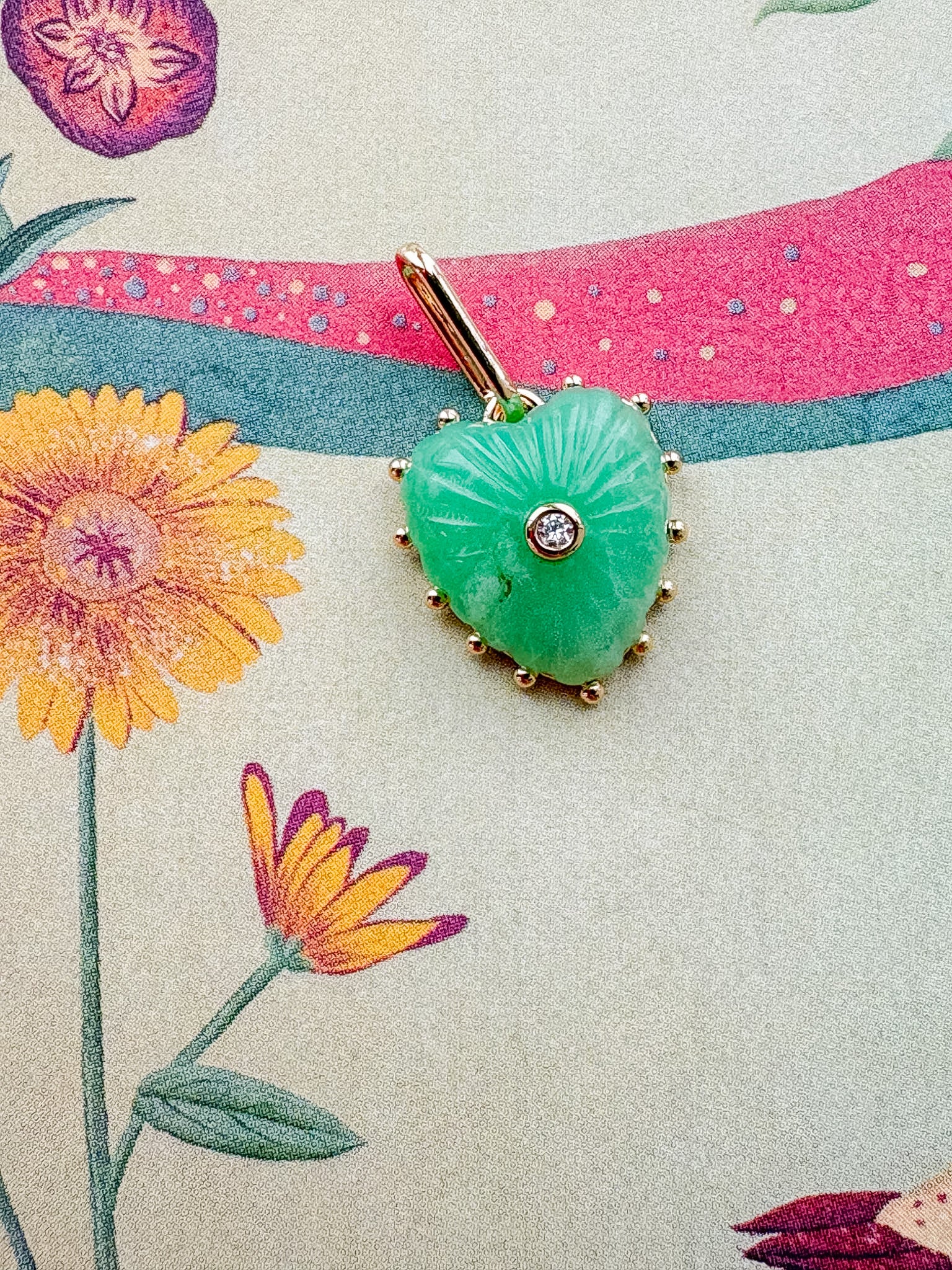 Isabel Chrysoprase Charm