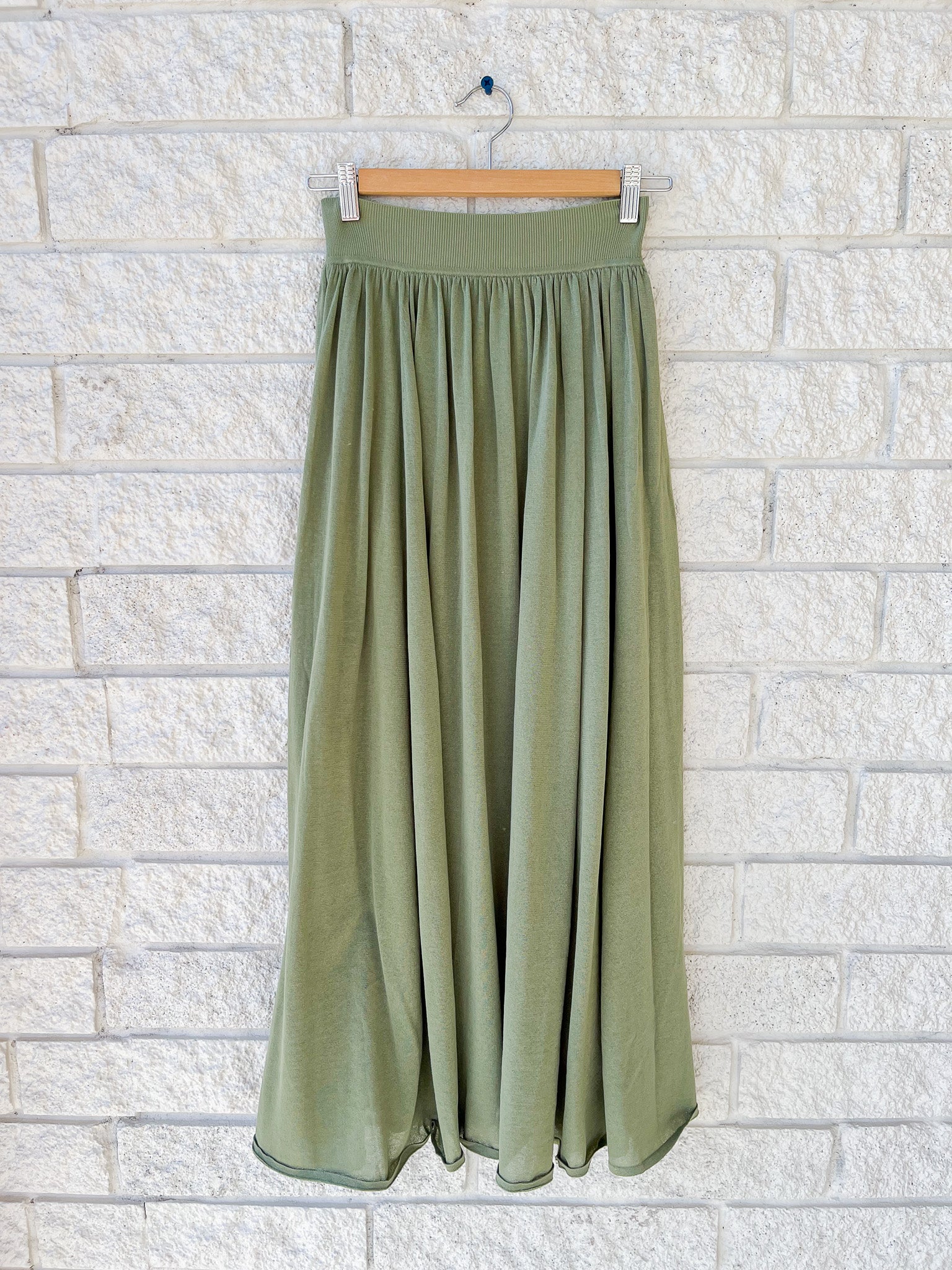 Illuminate Gathered Skirt