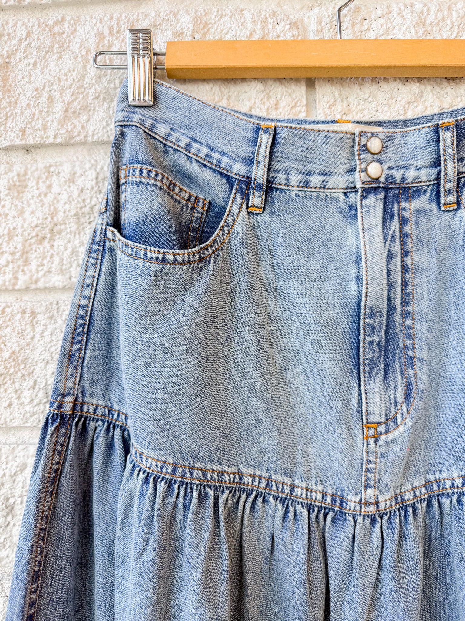 The Western Yoke Skirt