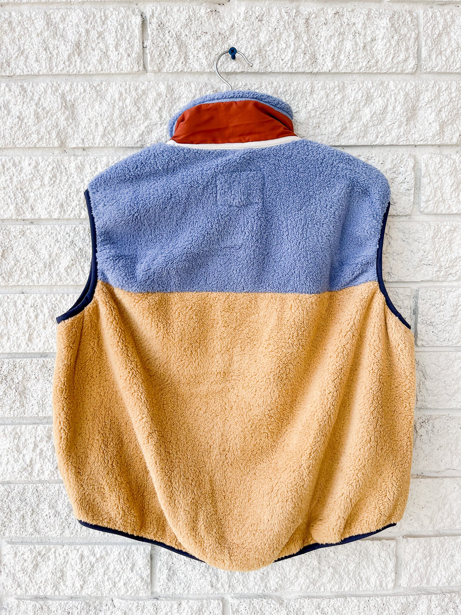 The Plush Colorblock Terrain Vest