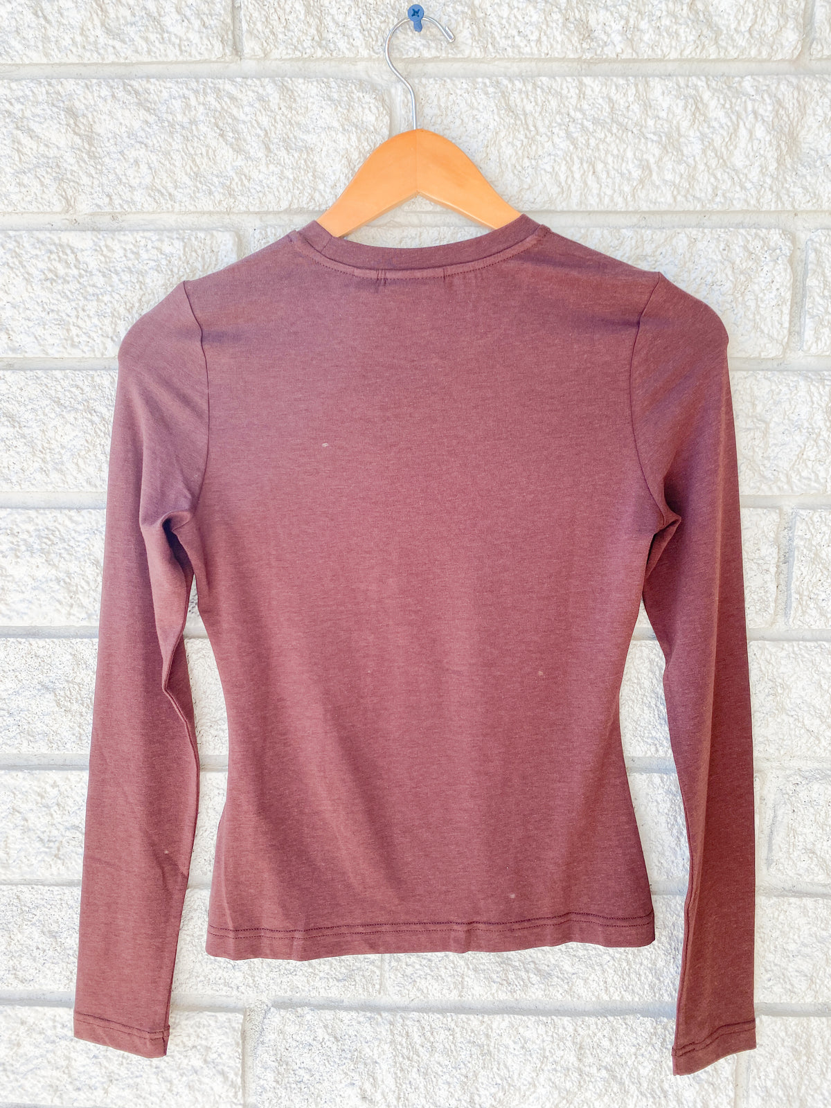 Edna Long Sleeve Fitted Tee