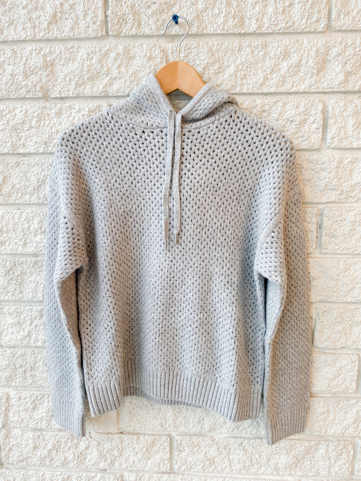 Melchie Relaxed Knit Hoodie