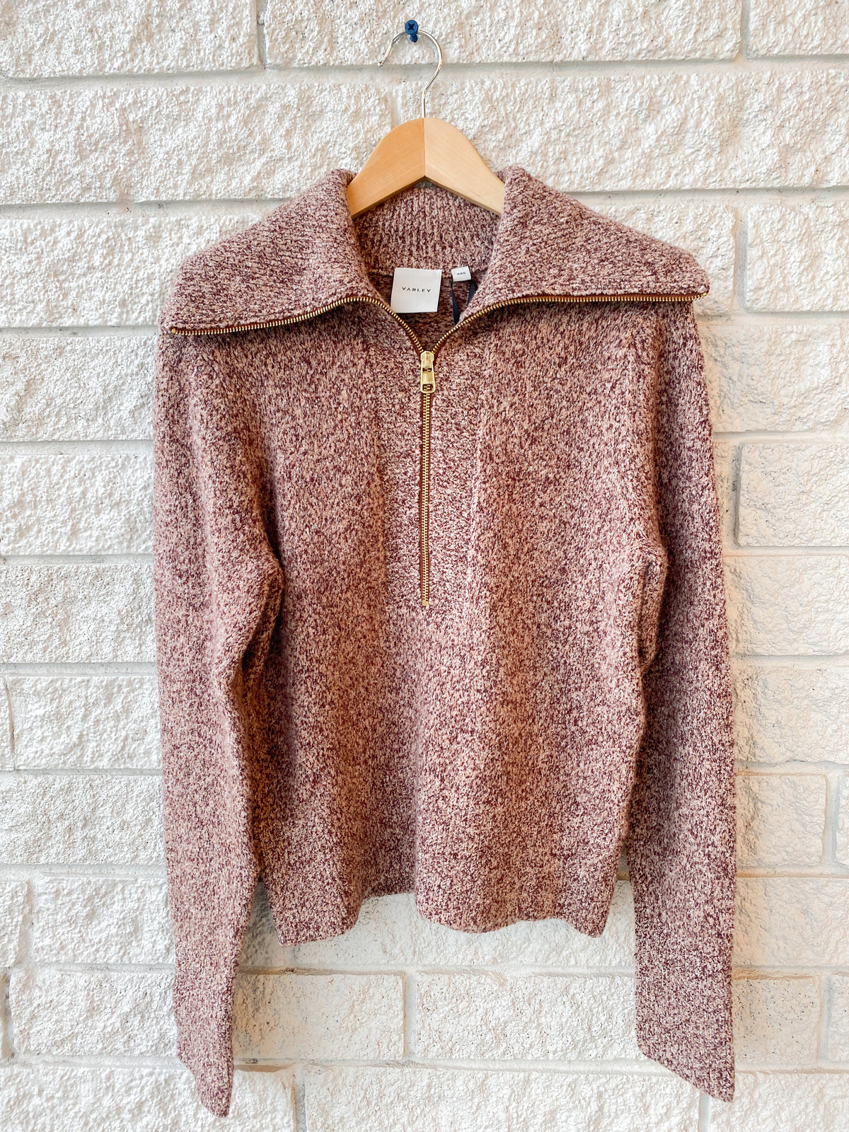Sherida Half-Zip Knit Sweater