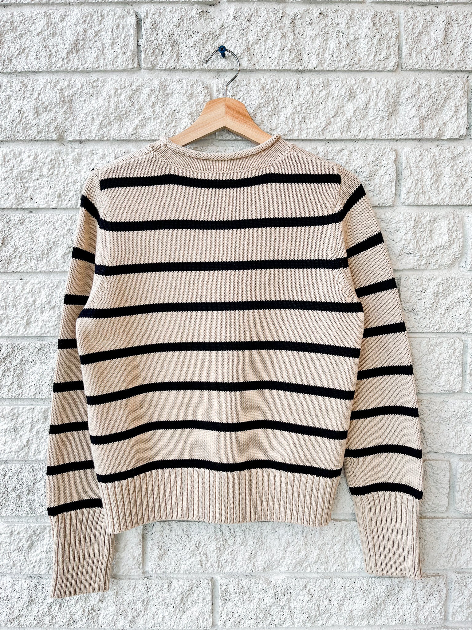 Quinn Stripe Cotton Sweater