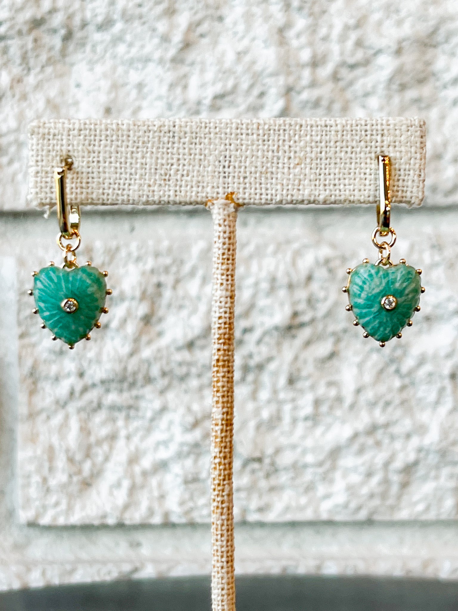 Isabel Chrysoprase Earrings