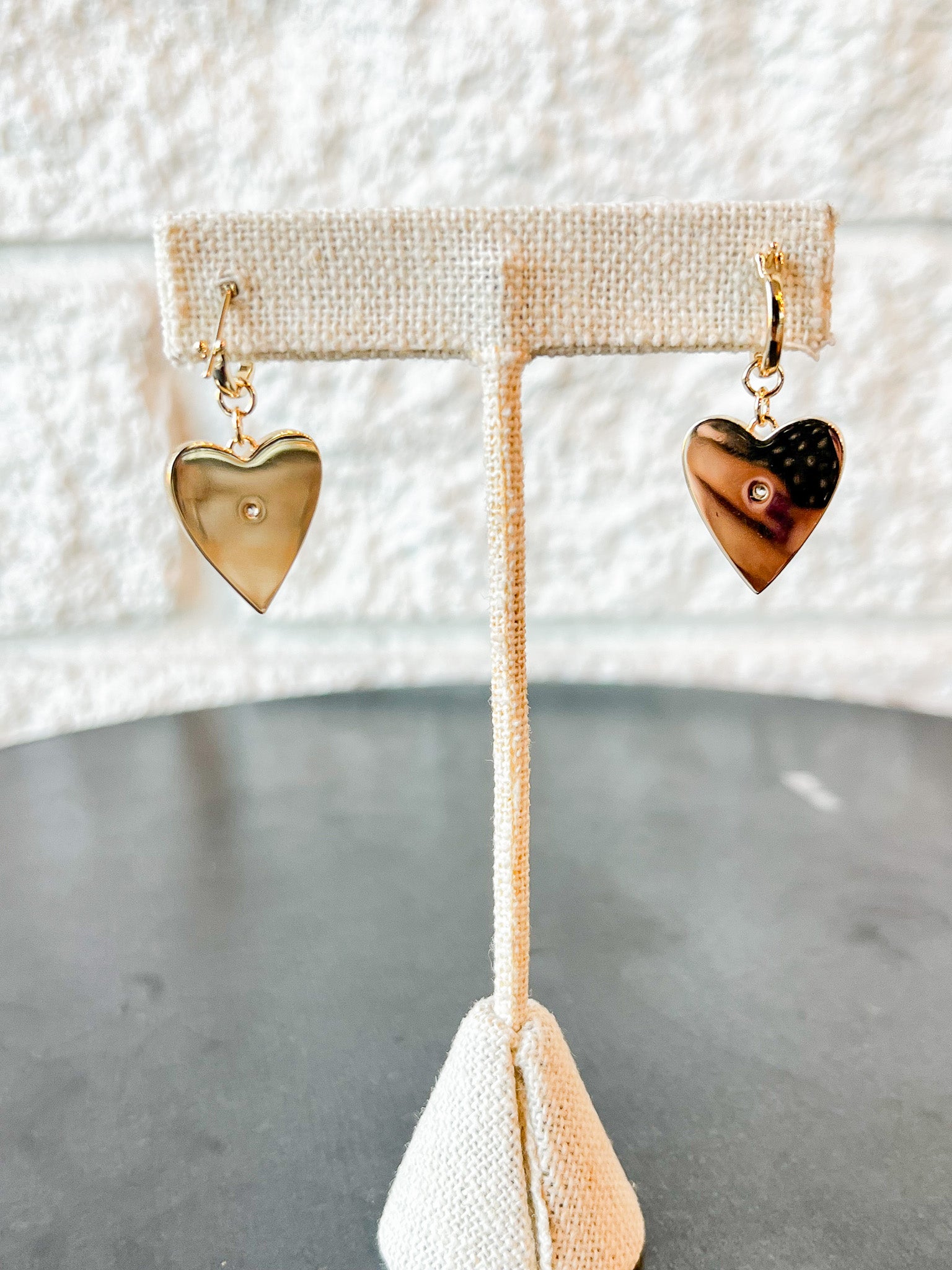 Amaya Red Enamel Earrings