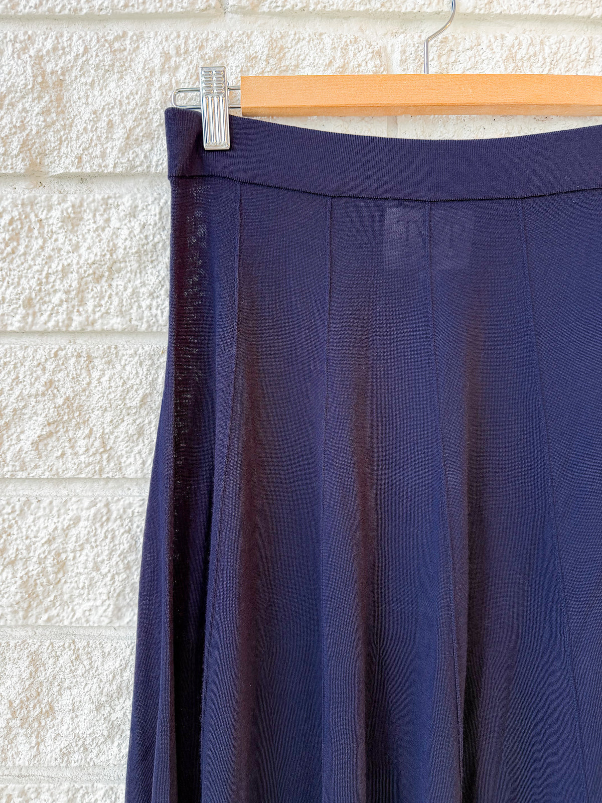 Seamed Maxi Skirt