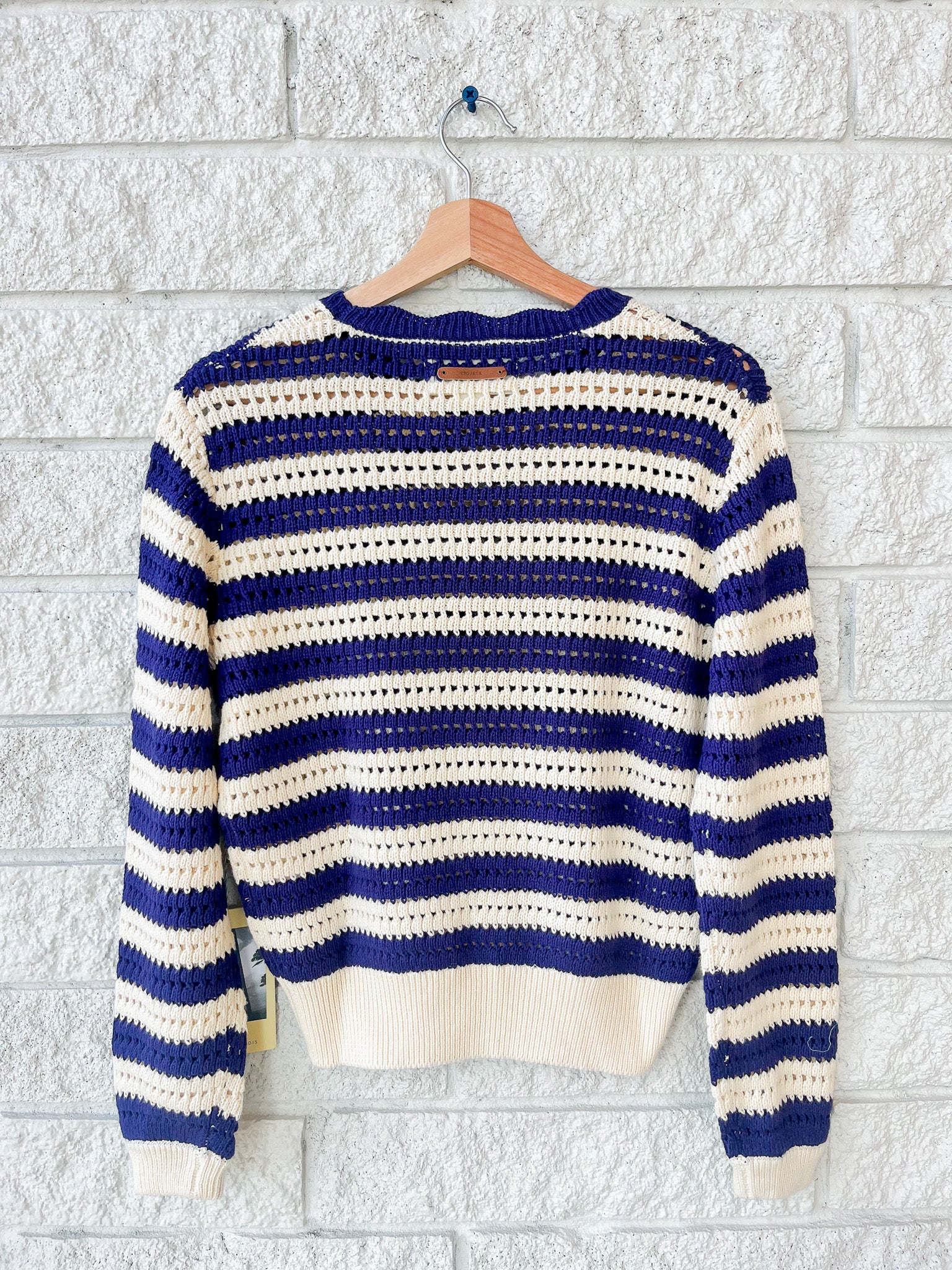 Ryann Sweater Navy Stripe