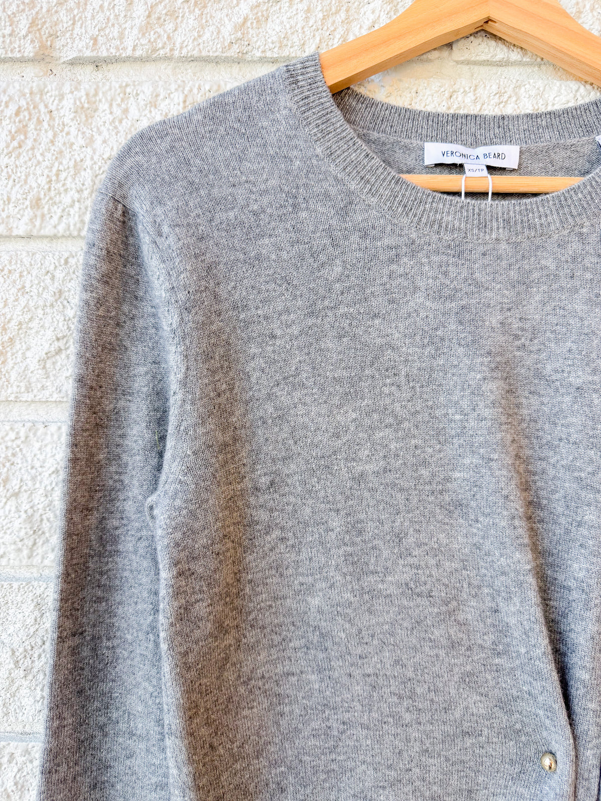 Frankie Pullover with Pearl Pin