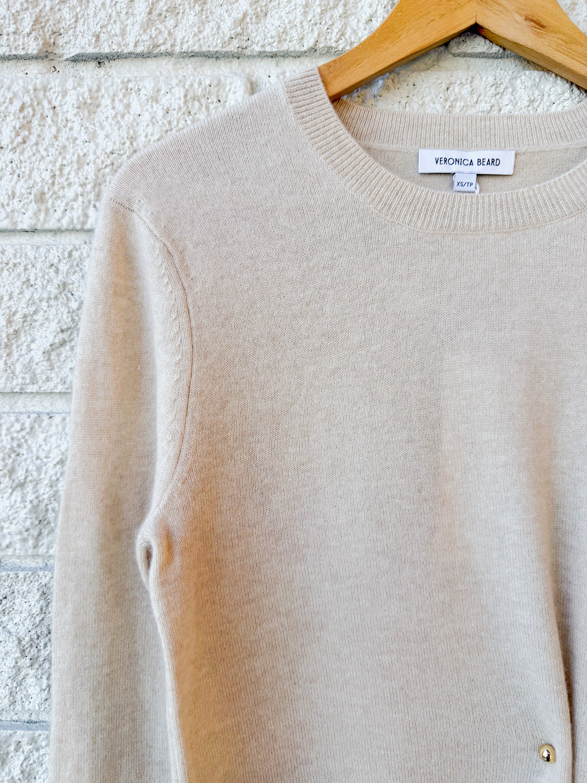 Frankie Pullover W/ Pearl Pin