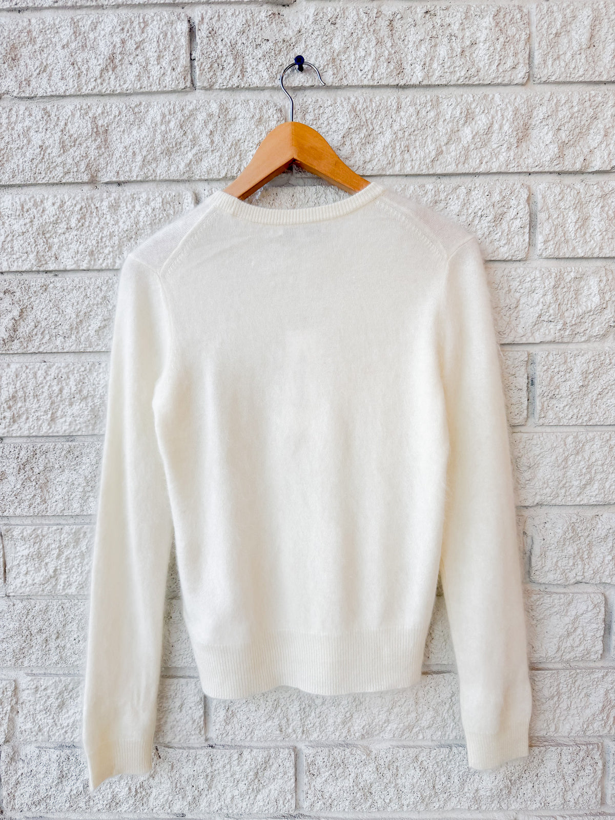Frankie Brushed Cashmere Pullover