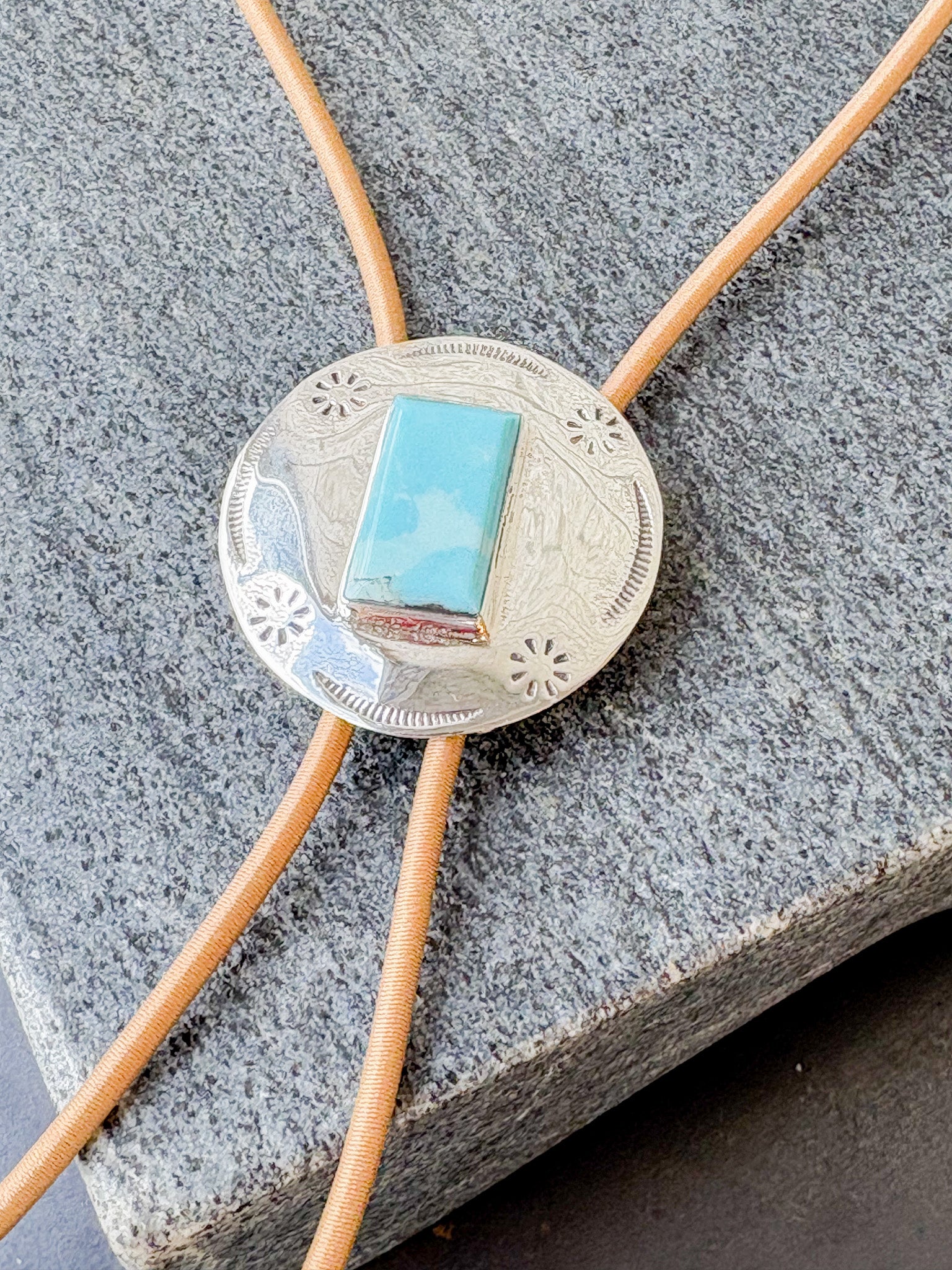 Bolo with Khaki Cord