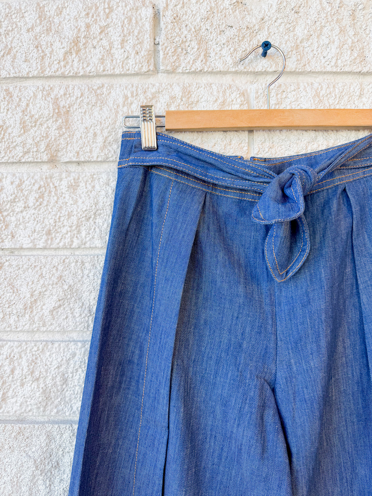Echo Denim Wrap Pant