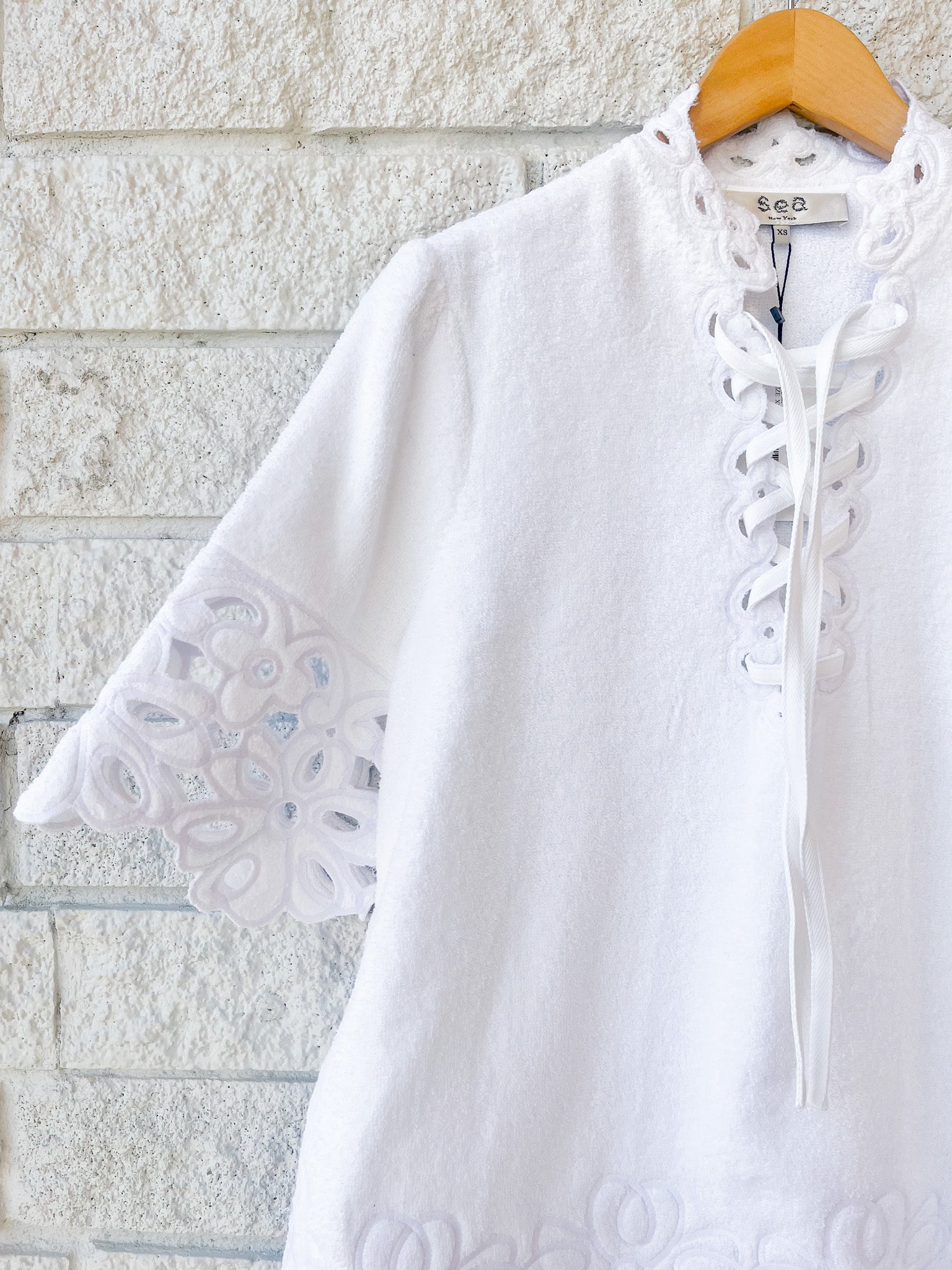 Leila Coverup in White