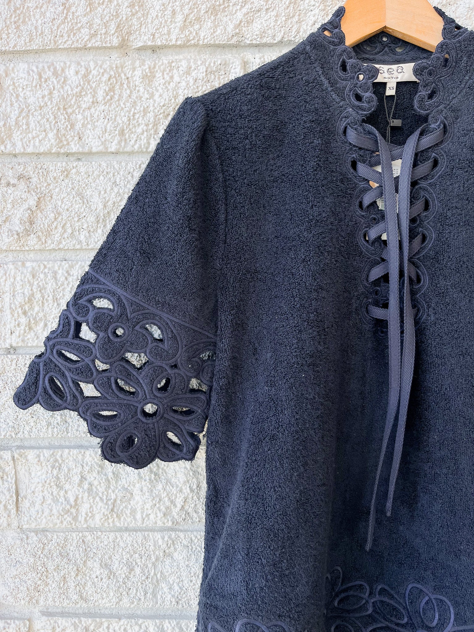 Leila Coverup in Navy