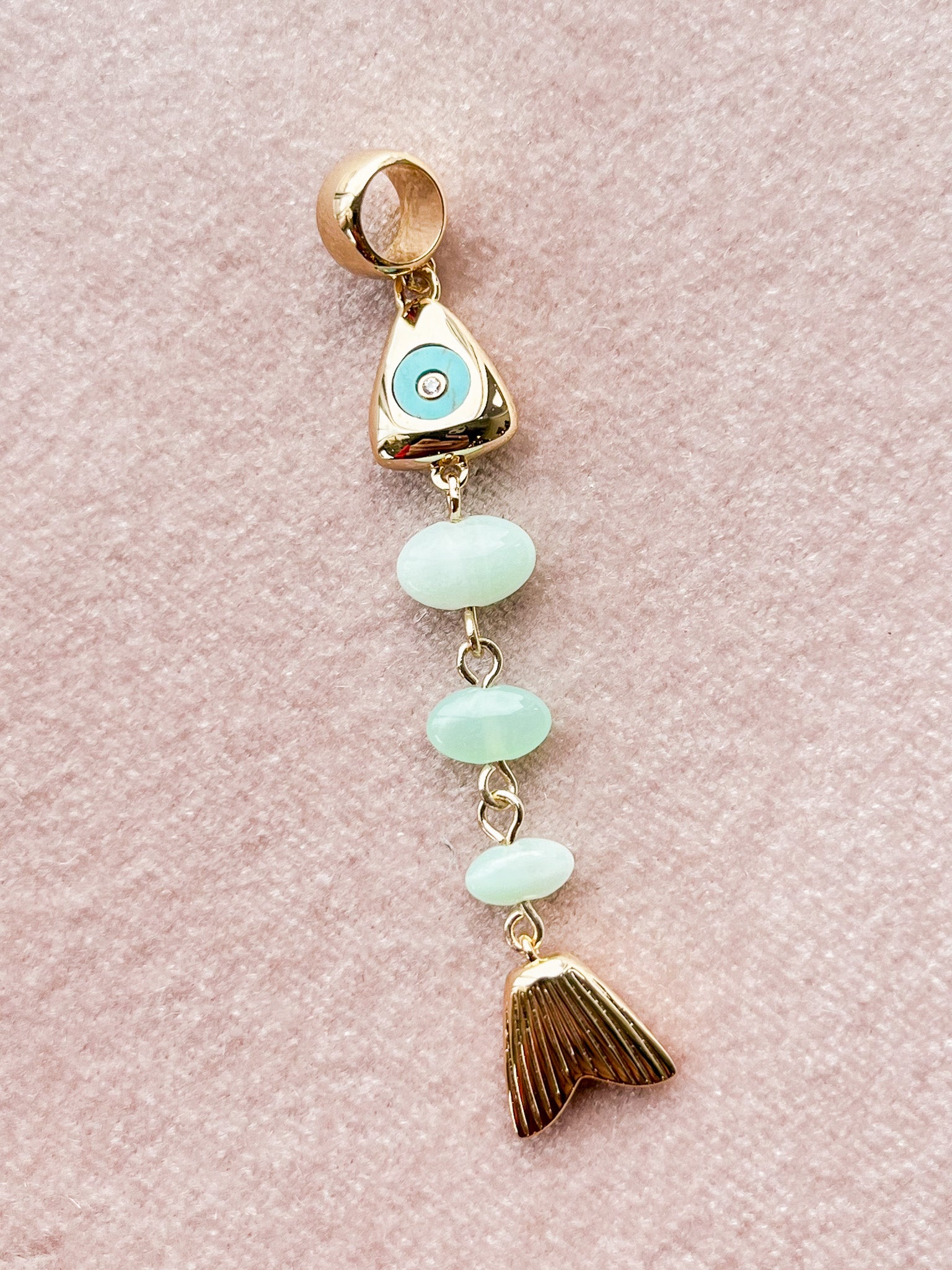 La Pez Chrysoprase Charm