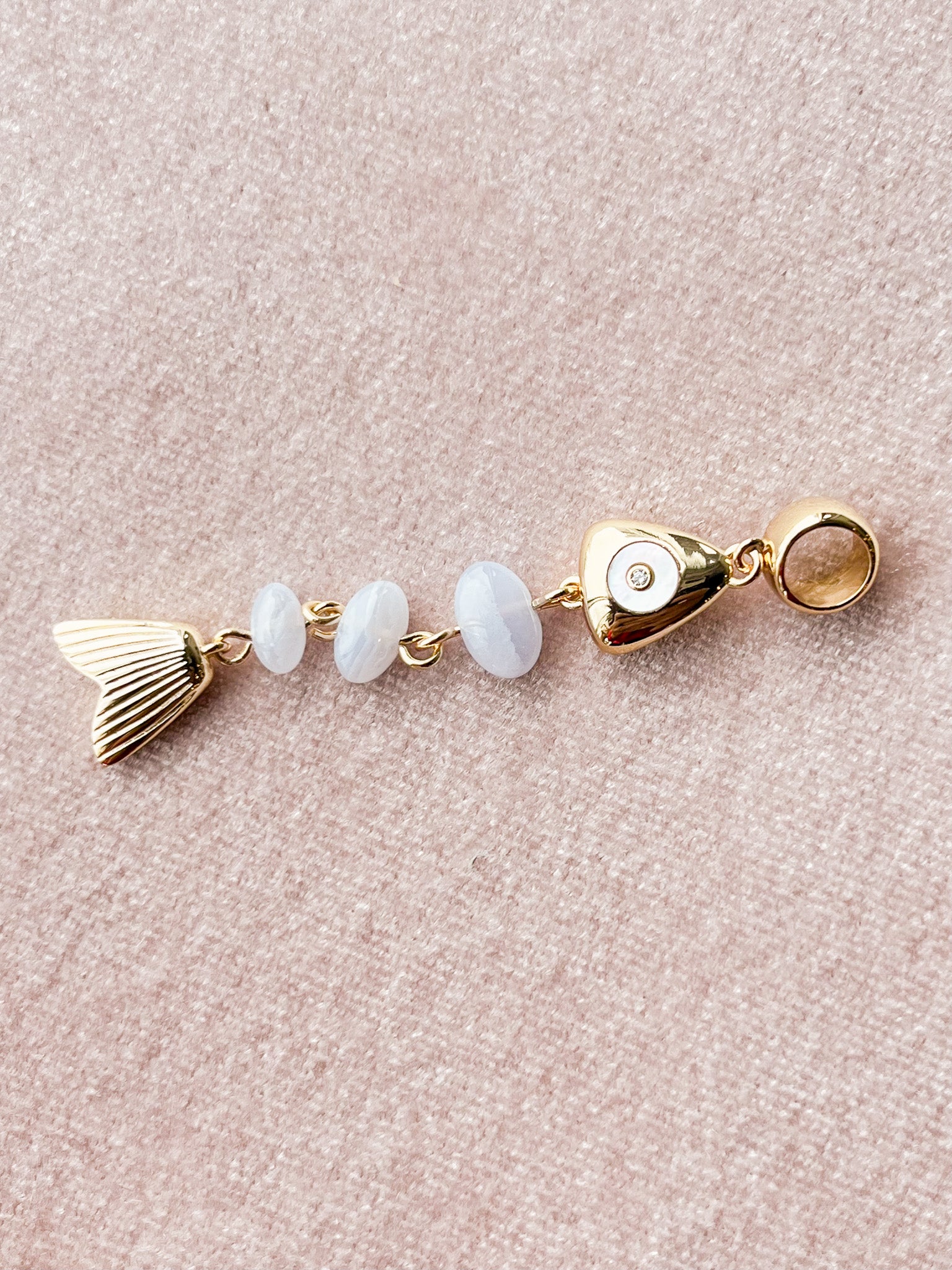 La Pez Blue Lace Charm