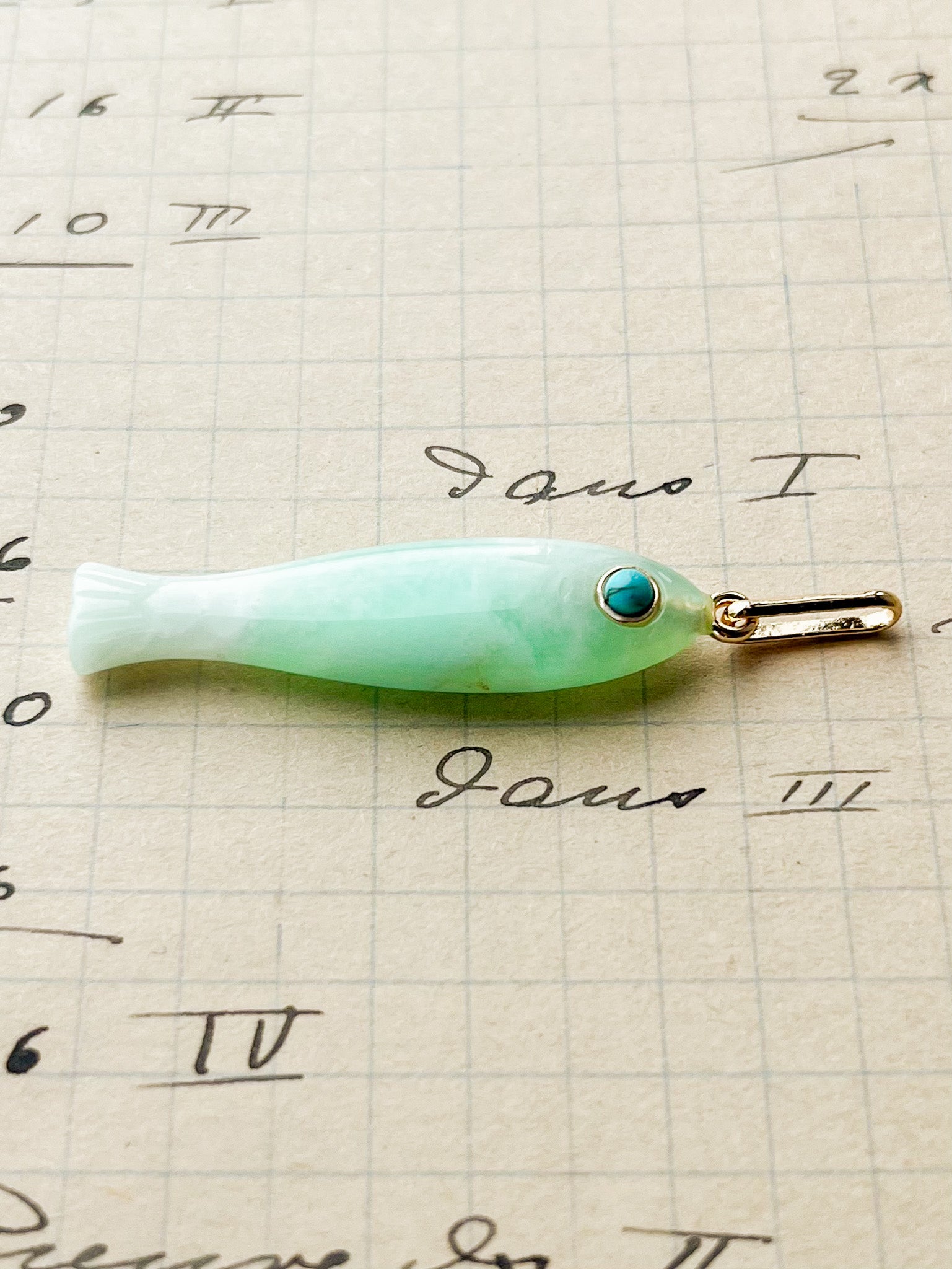 Fortuna Chrysoprase Charm