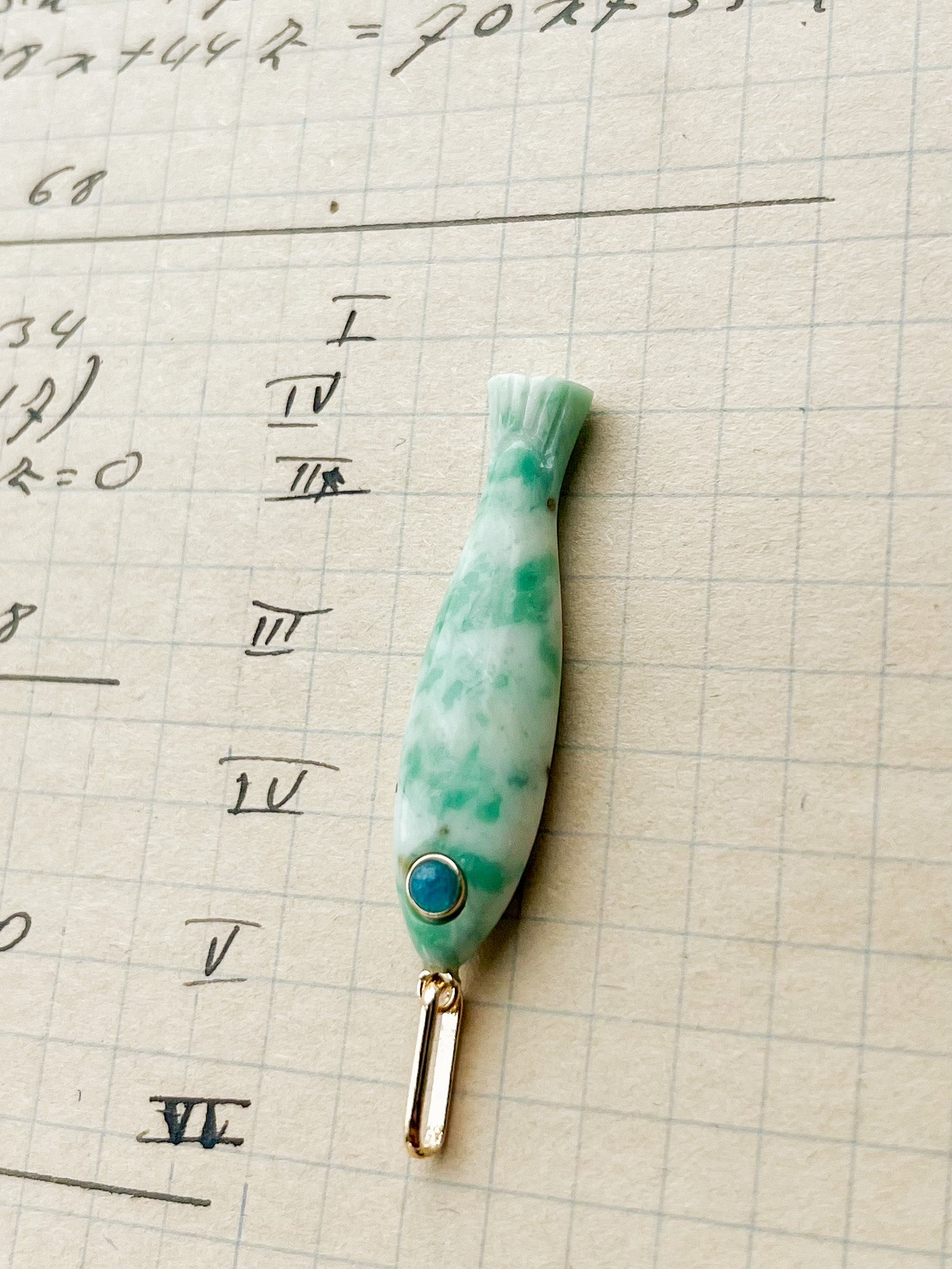 Fortuna Green Dot Charm