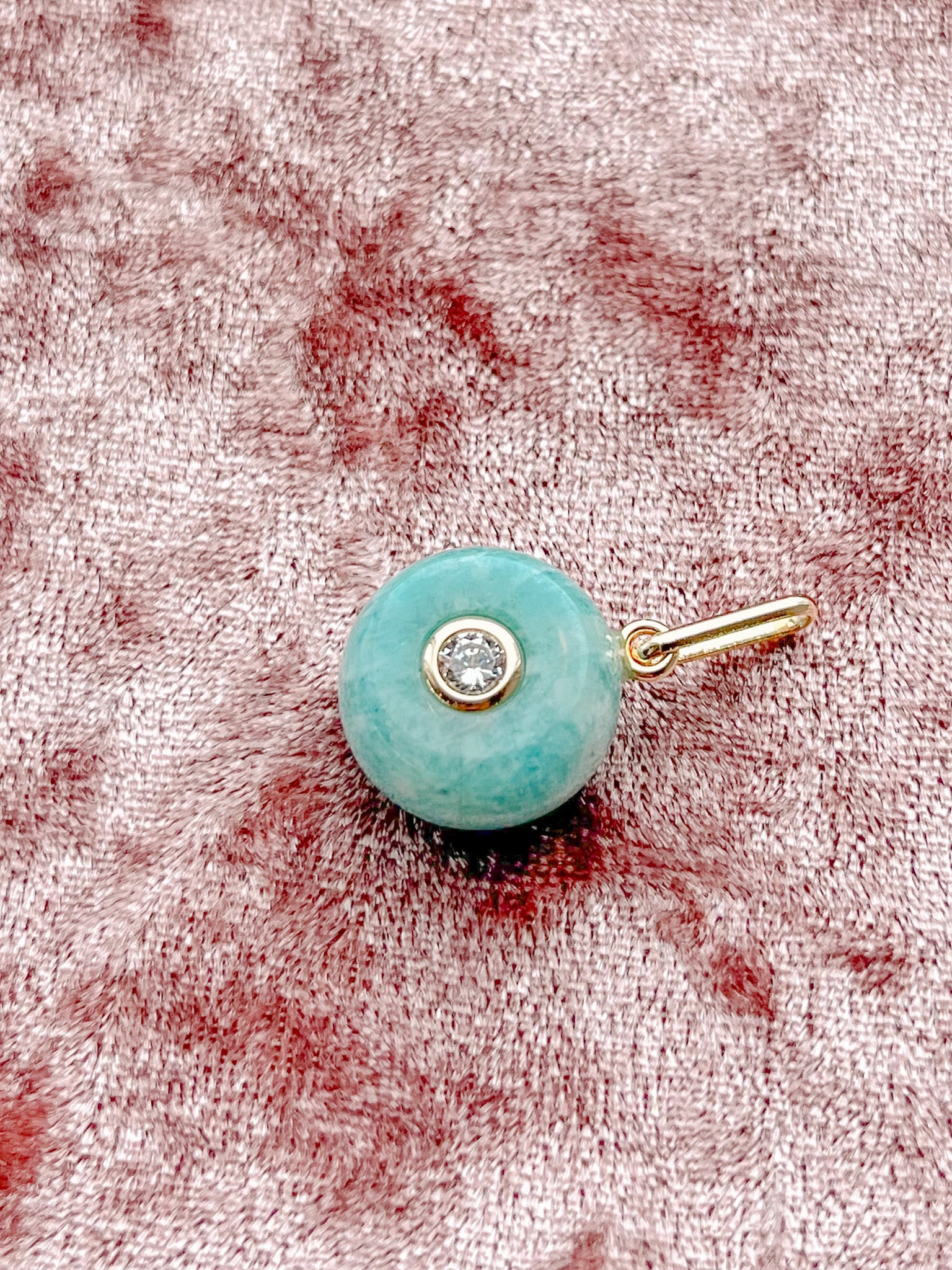 Bon Bon Amazonite Charm