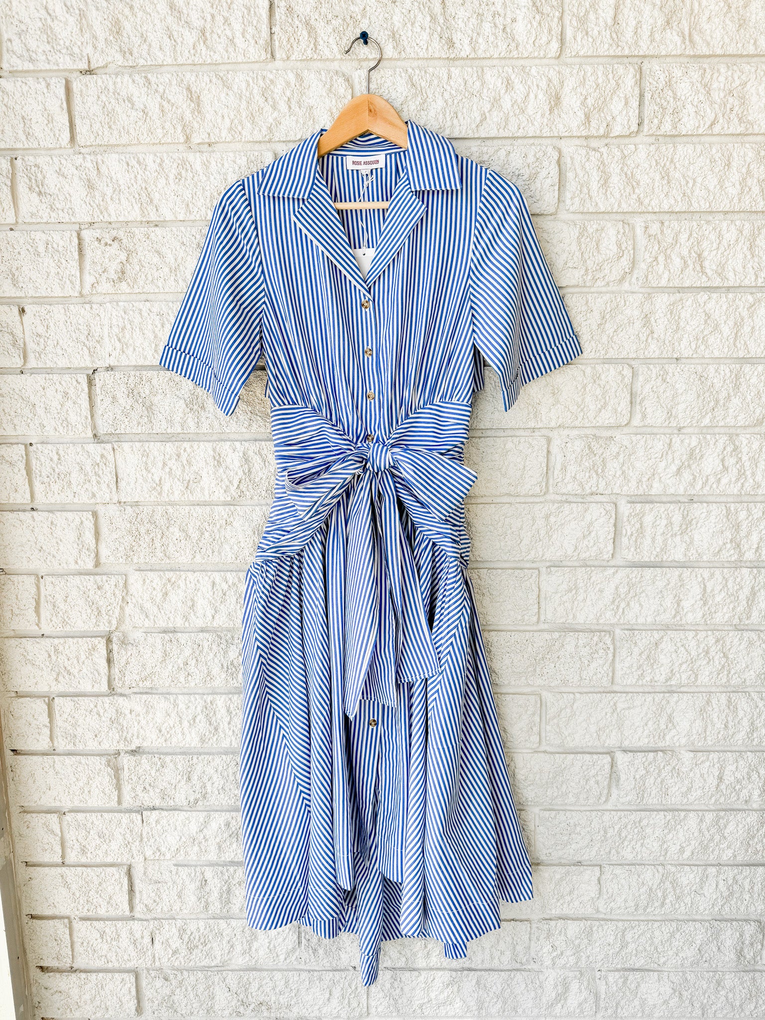 Tie Shirt Dress