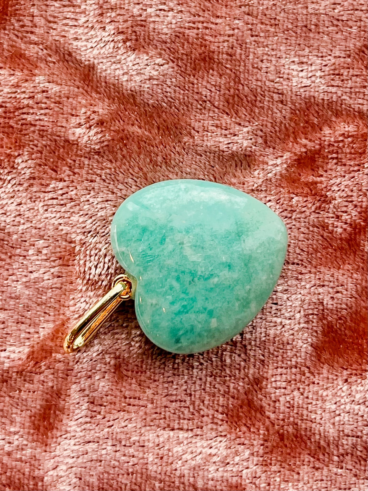 Gemma Amazonite Charm