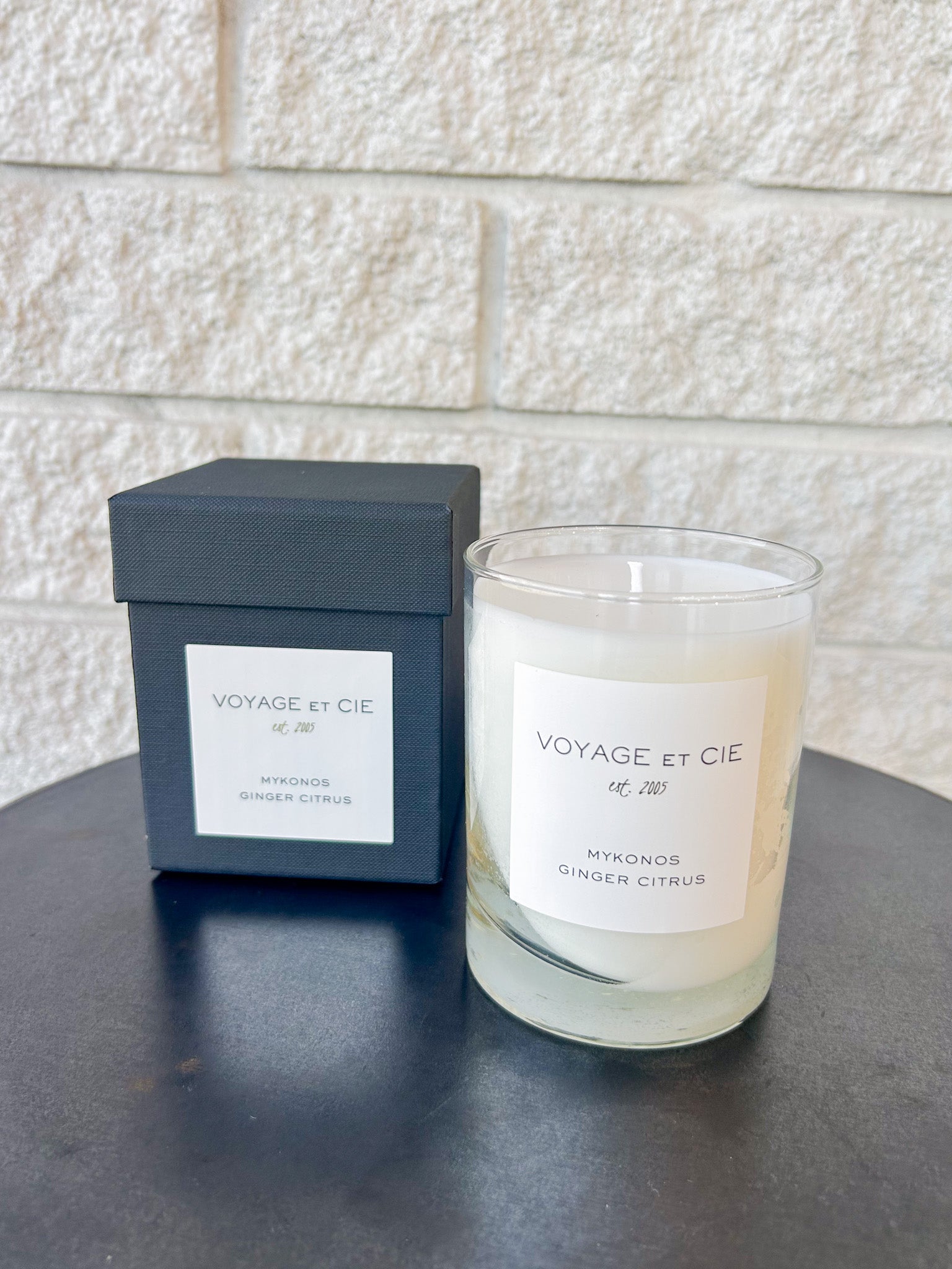 Highball Candle- Mykonos Ginger Citrus